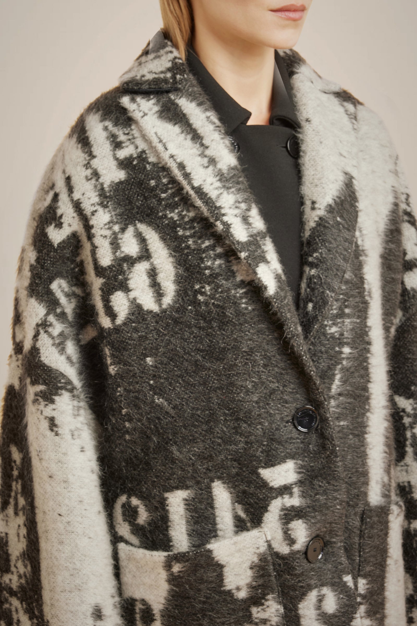 CAPPOTTO MOHAIR GARZATO