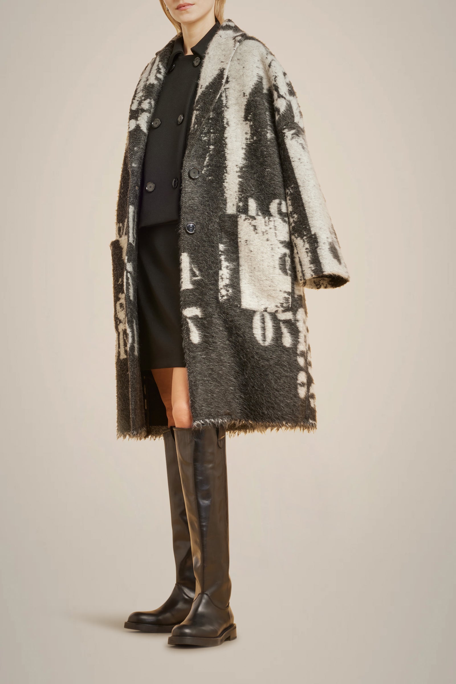 CAPPOTTO MOHAIR GARZATO