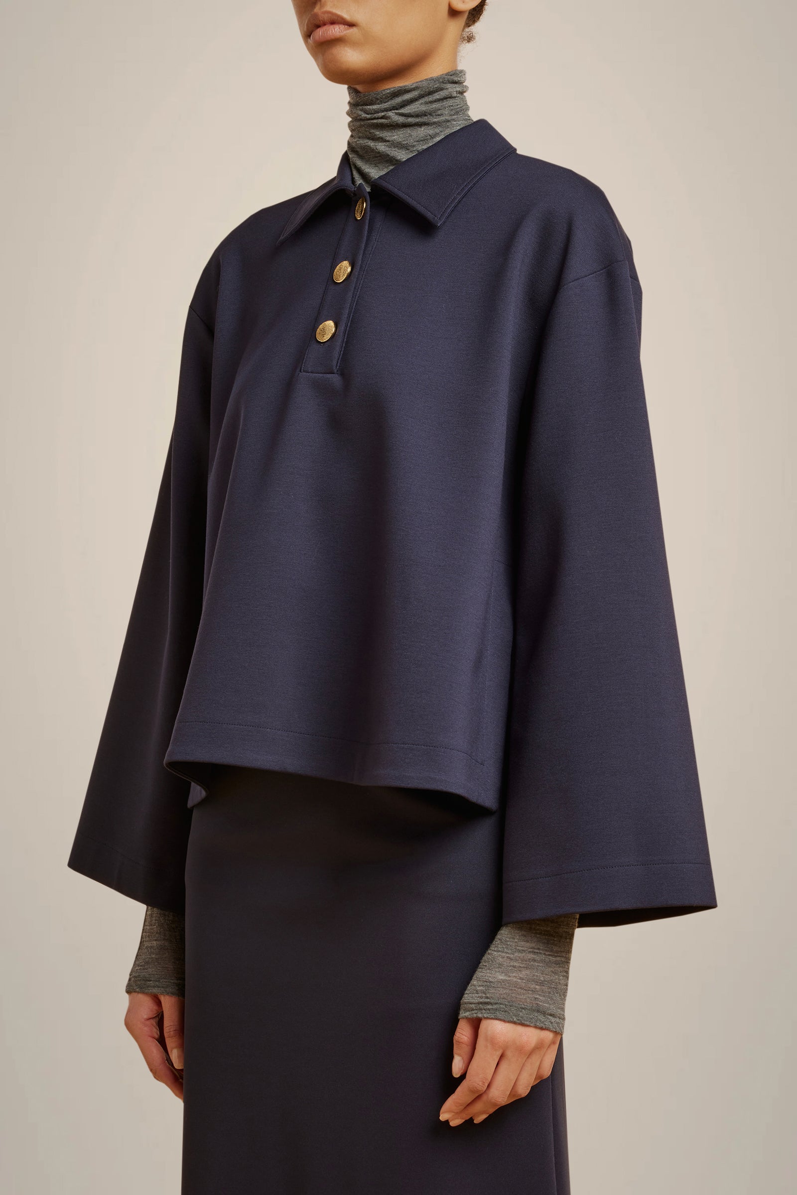 BLUSA CON BOTTONI