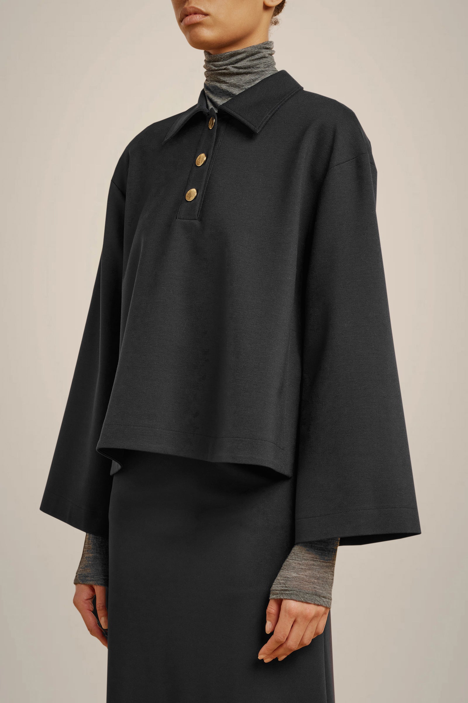 BLUSA CON BOTTONI