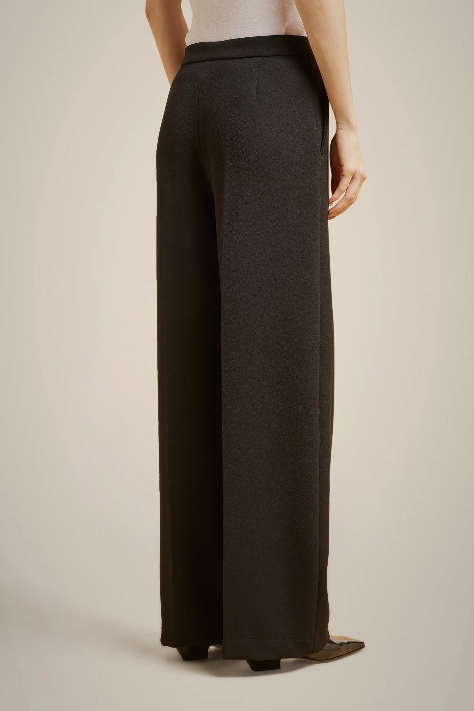 STRAIGHT-LEG TROUSERS