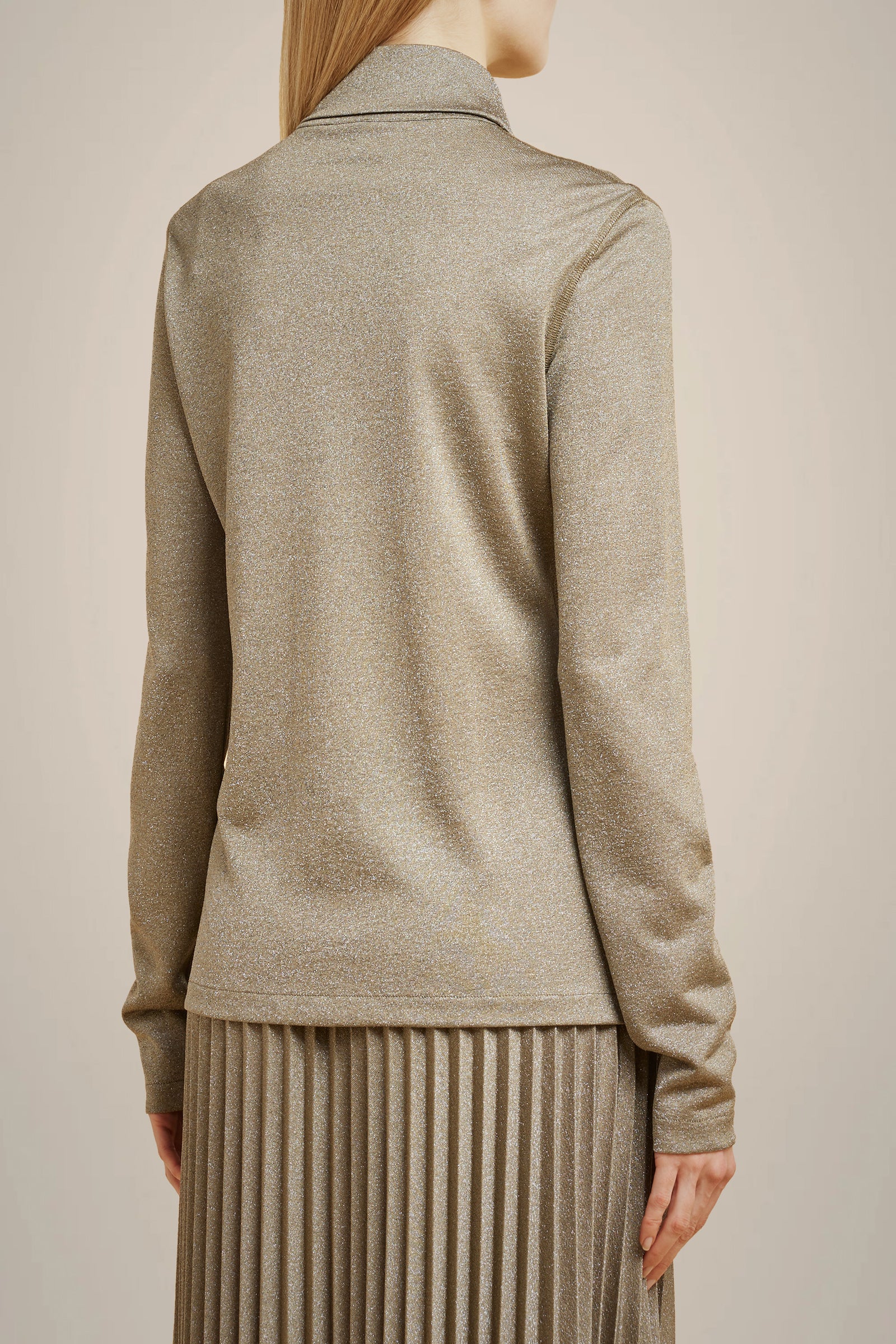 CAMICIA IN JERSEY LUREX