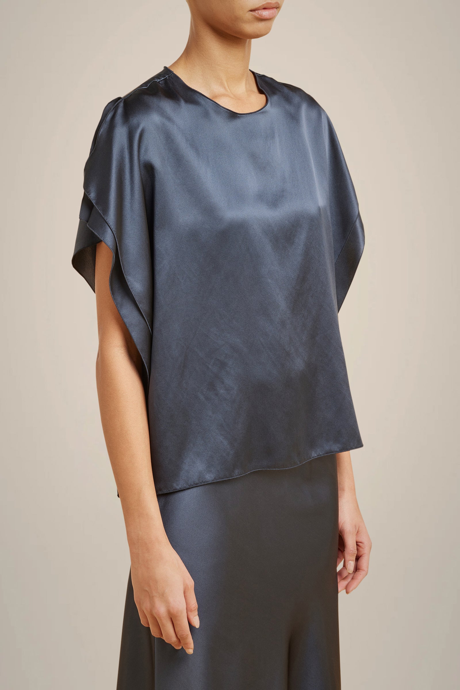 BLUSA 100% RASO DI SETA