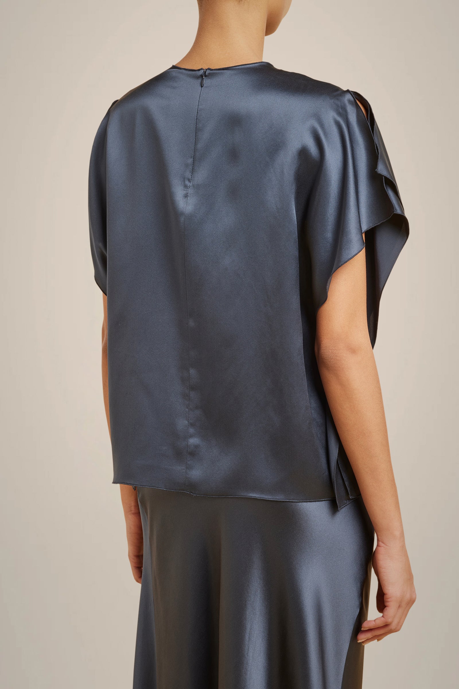 BLUSA 100% RASO DI SETA