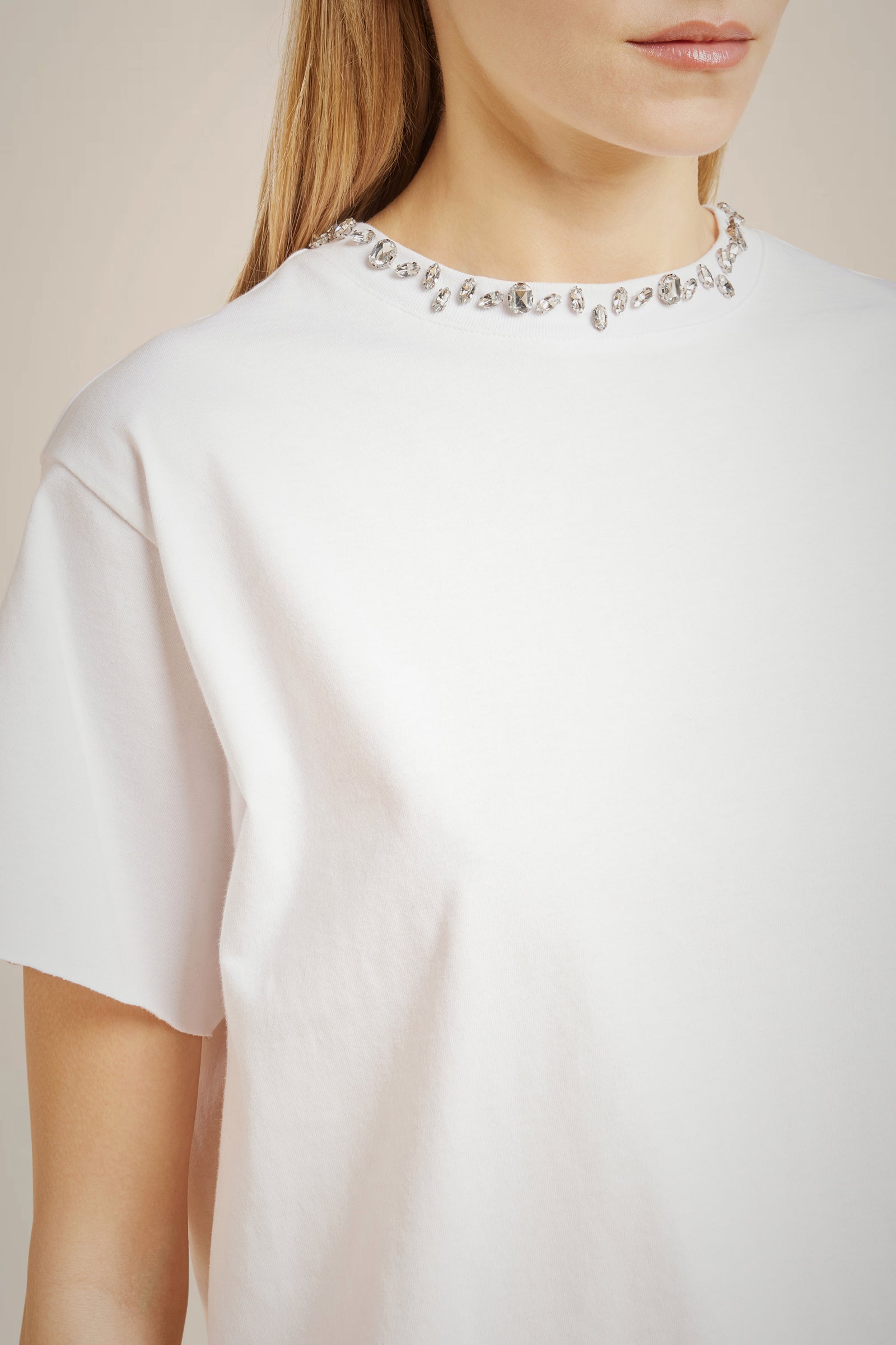T-SHIRT CON STRASS