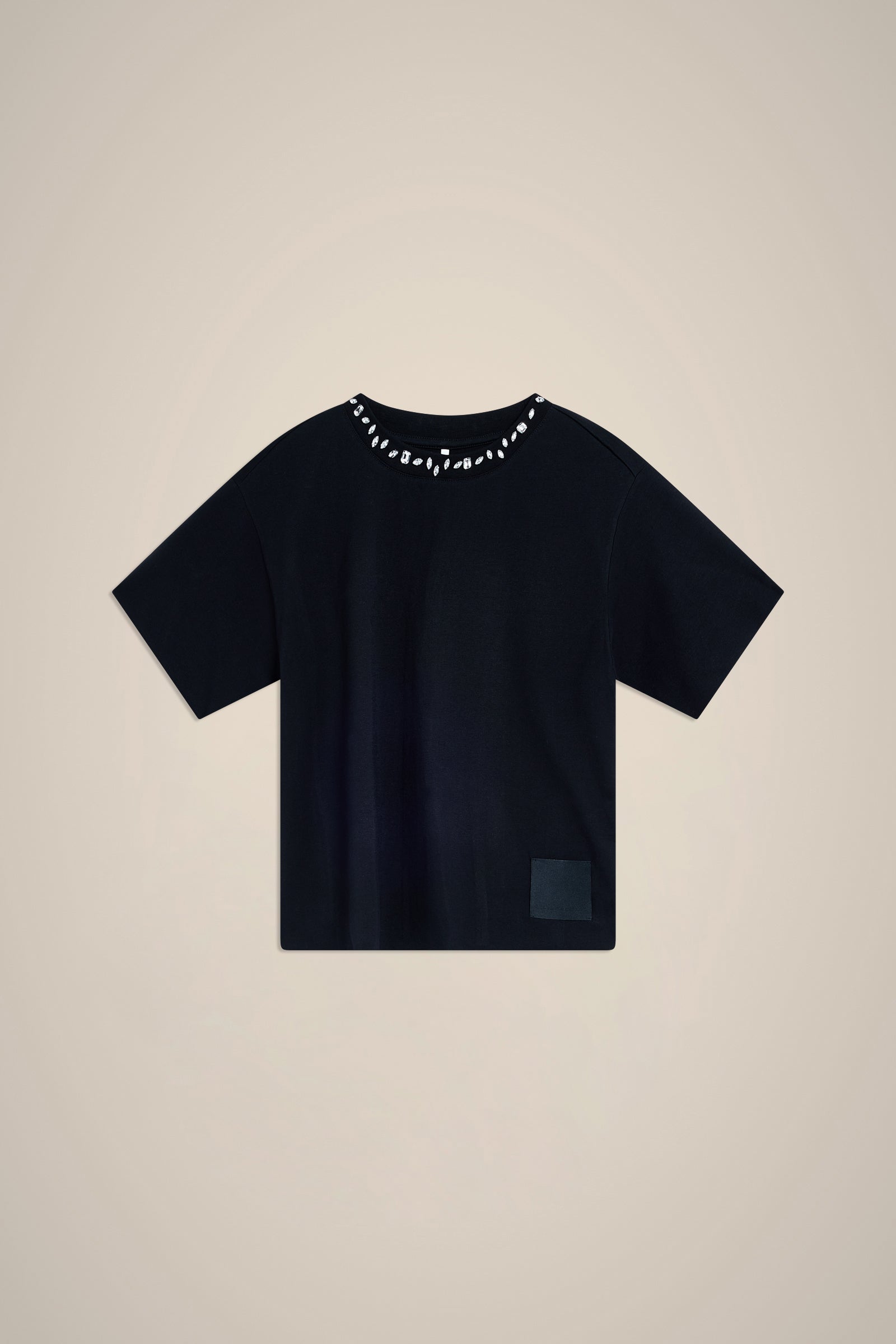 T-SHIRT CON STRASS