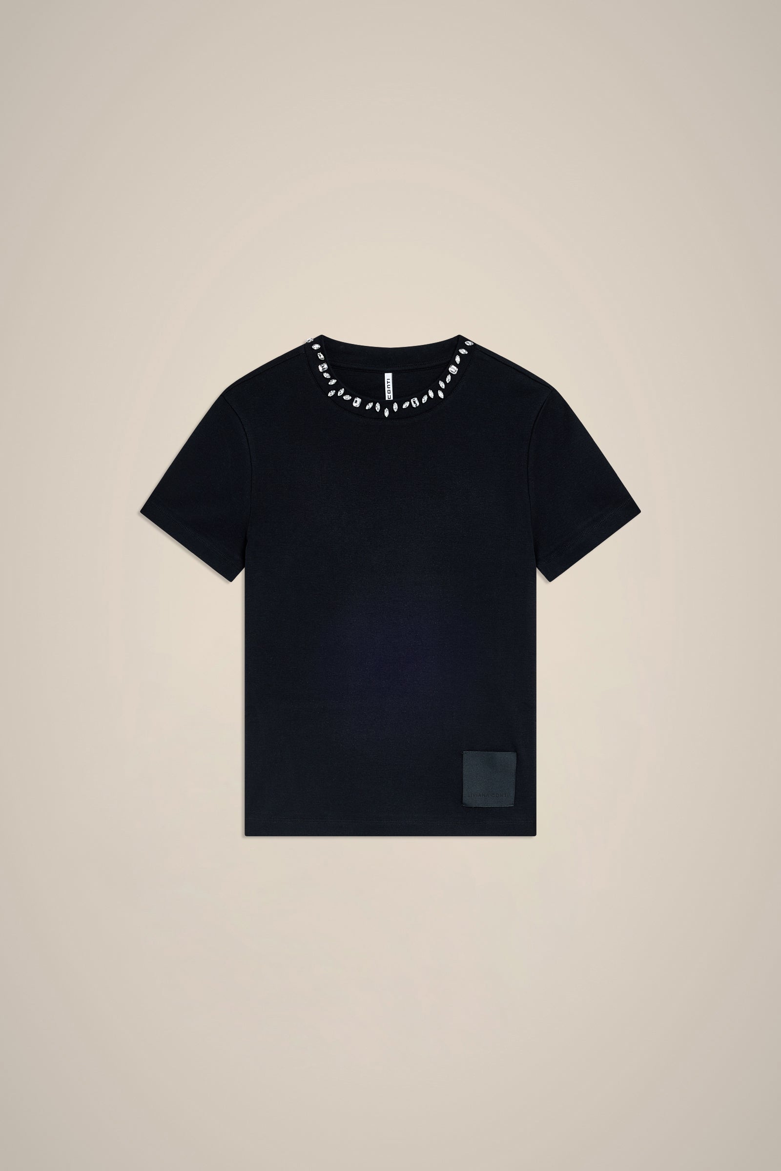 T-SHIRT CON STRASS