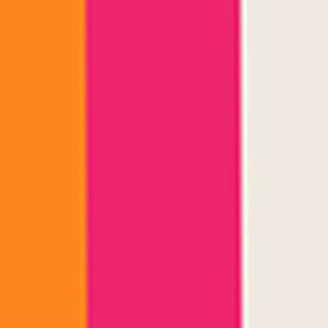 ARANCIO/FUXIA/PANNA