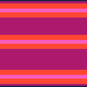 FUCHSIA/GOJI STRIPE