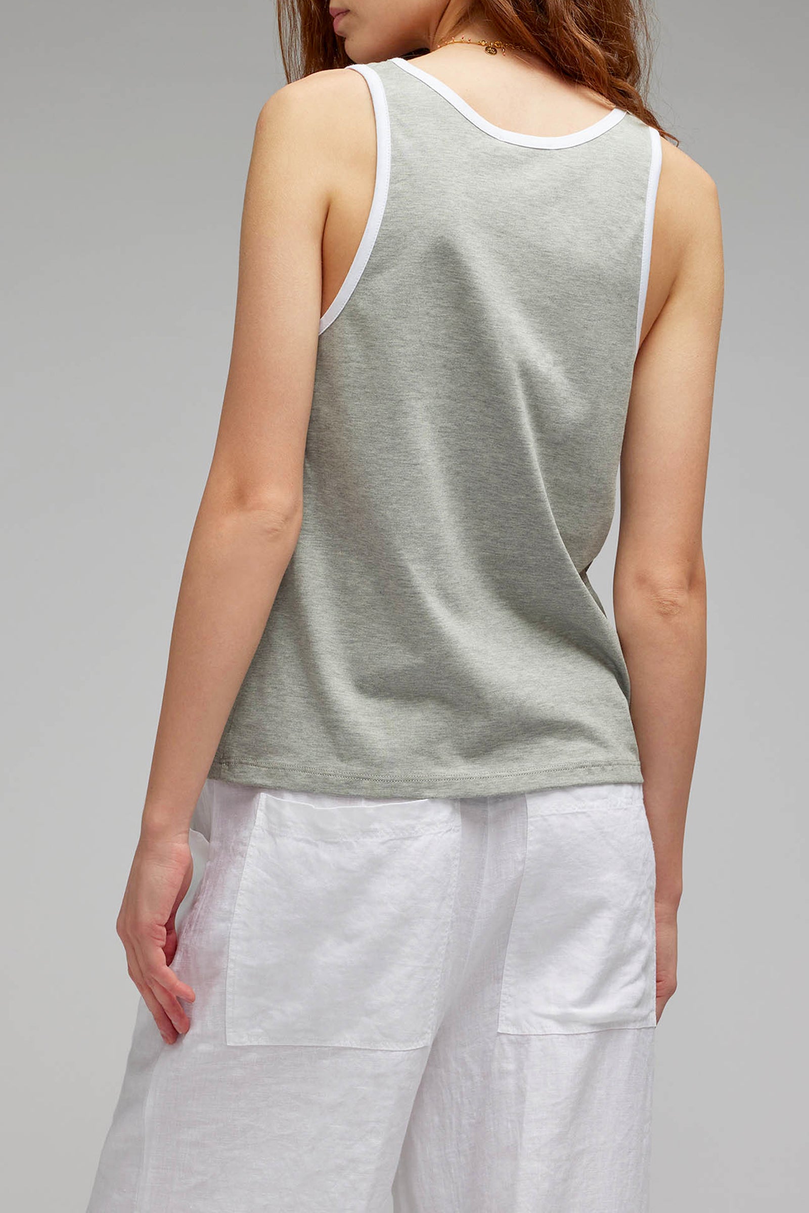 COTTON JERSEY TANK TOP
