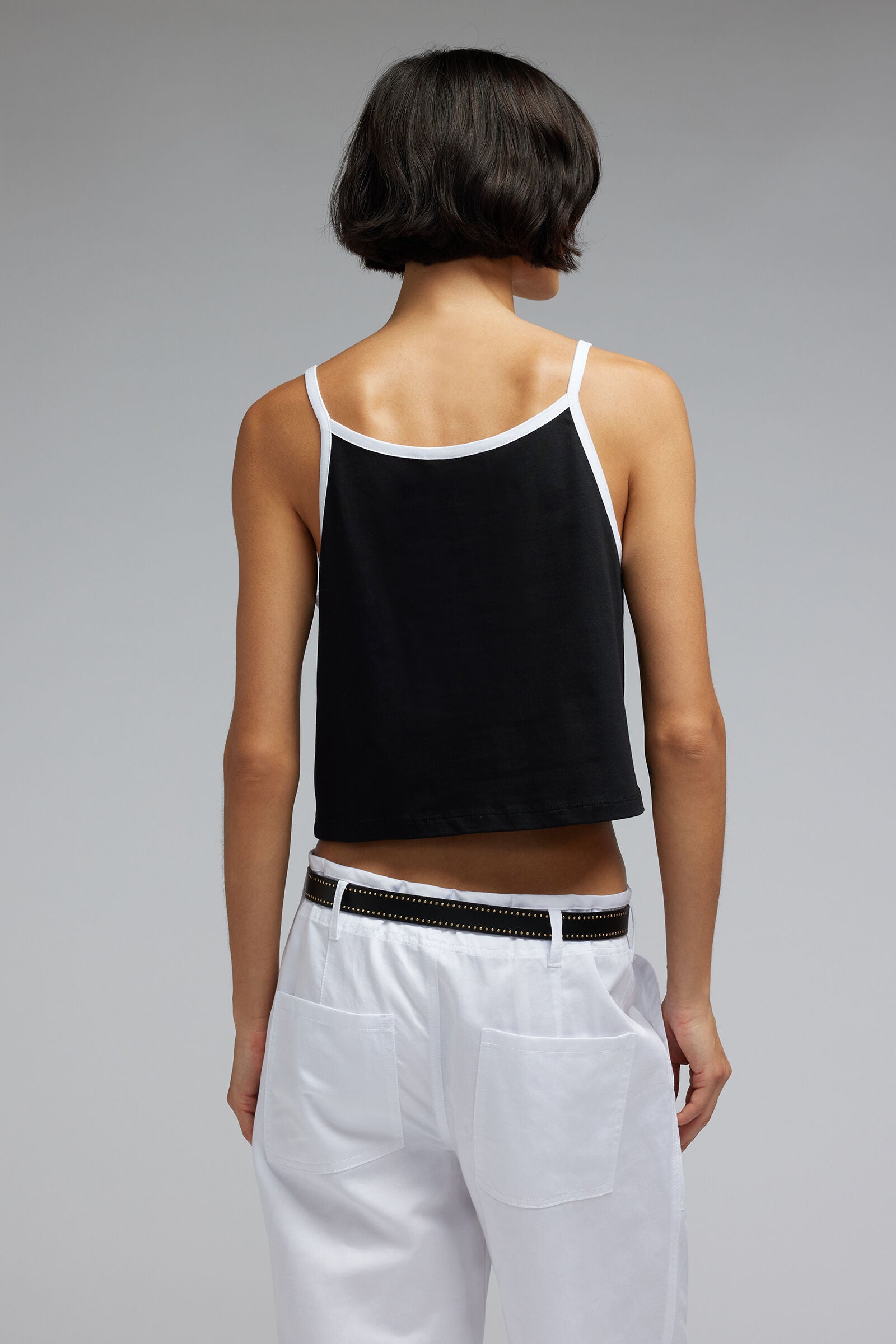 COTTON JERSEY TOP