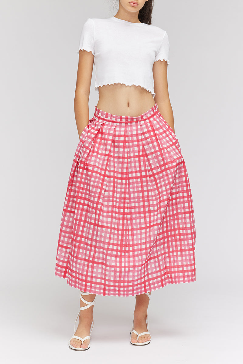 T-SHIRT CROP IN JERSEY A COSTINA