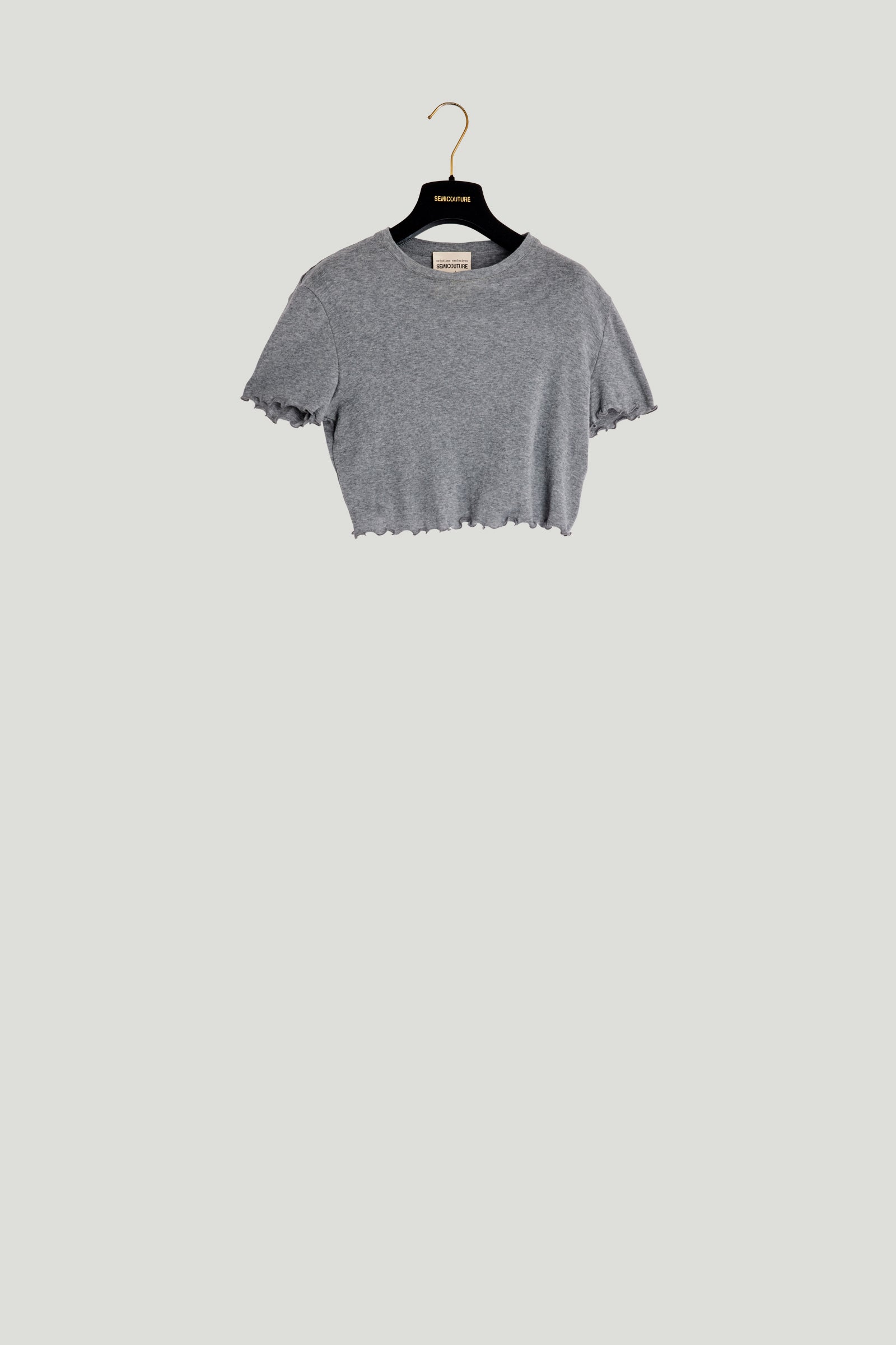T-SHIRT CROP IN JERSEY A COSTINA