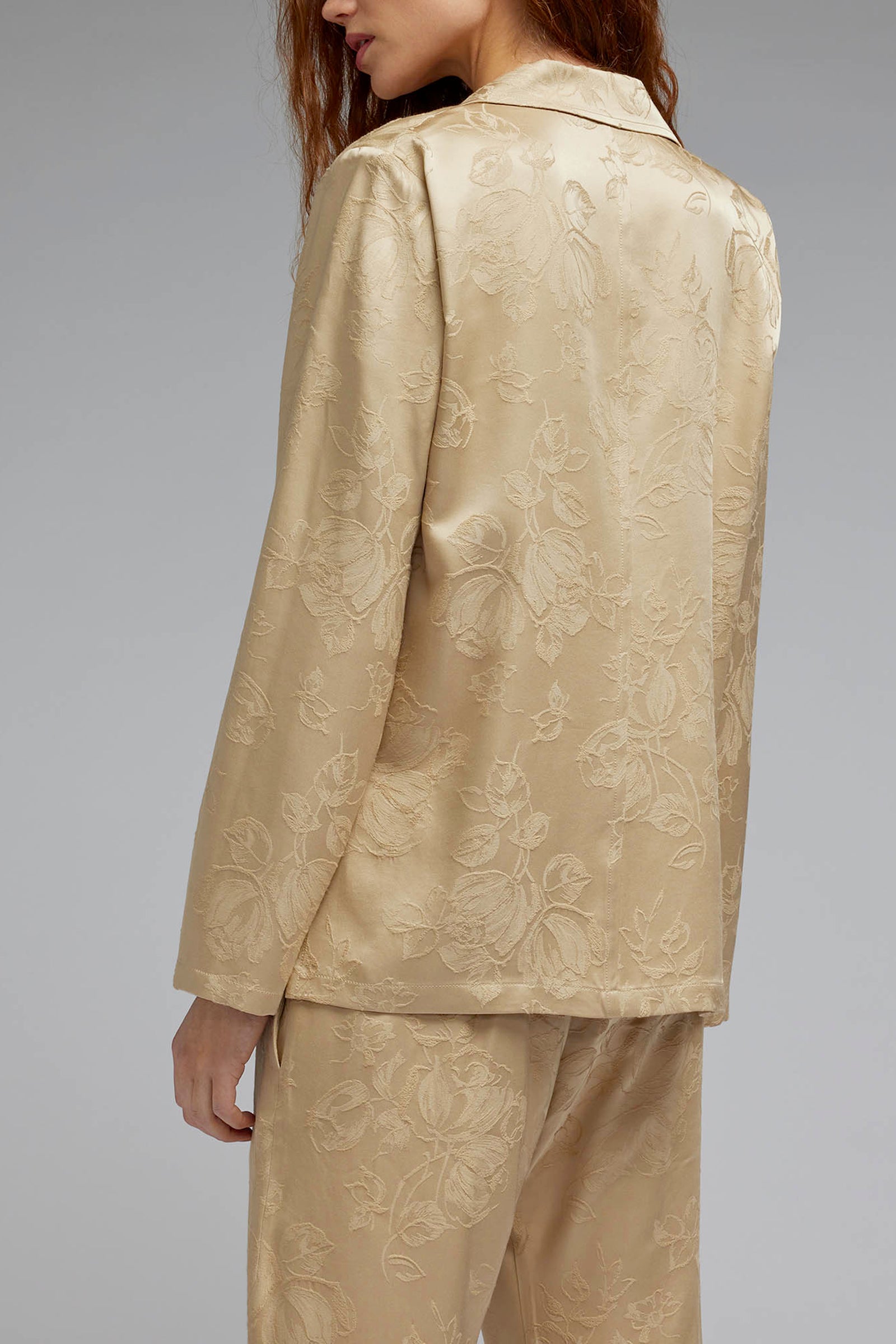 viscose jacquard jacket