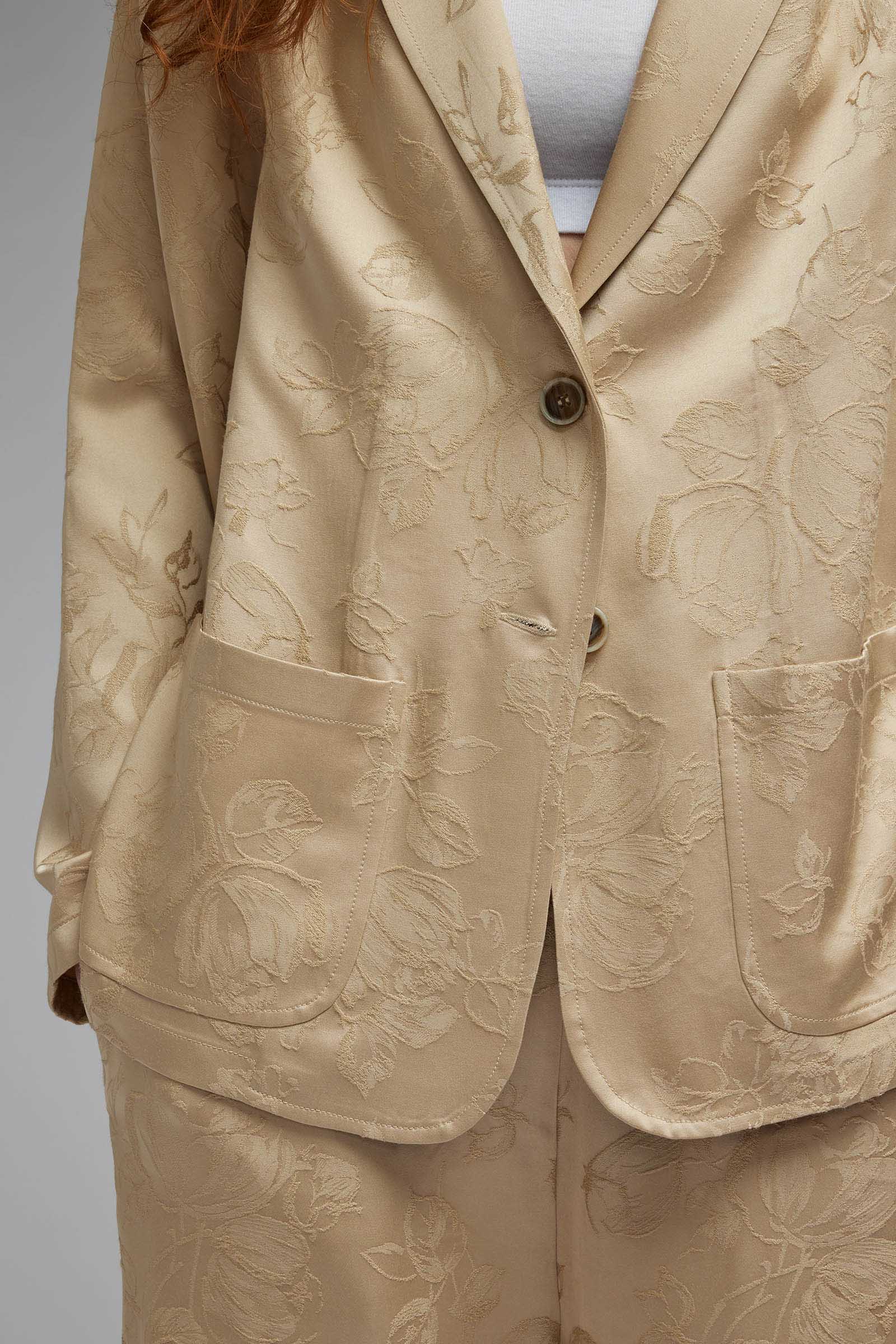 viscose jacquard jacket