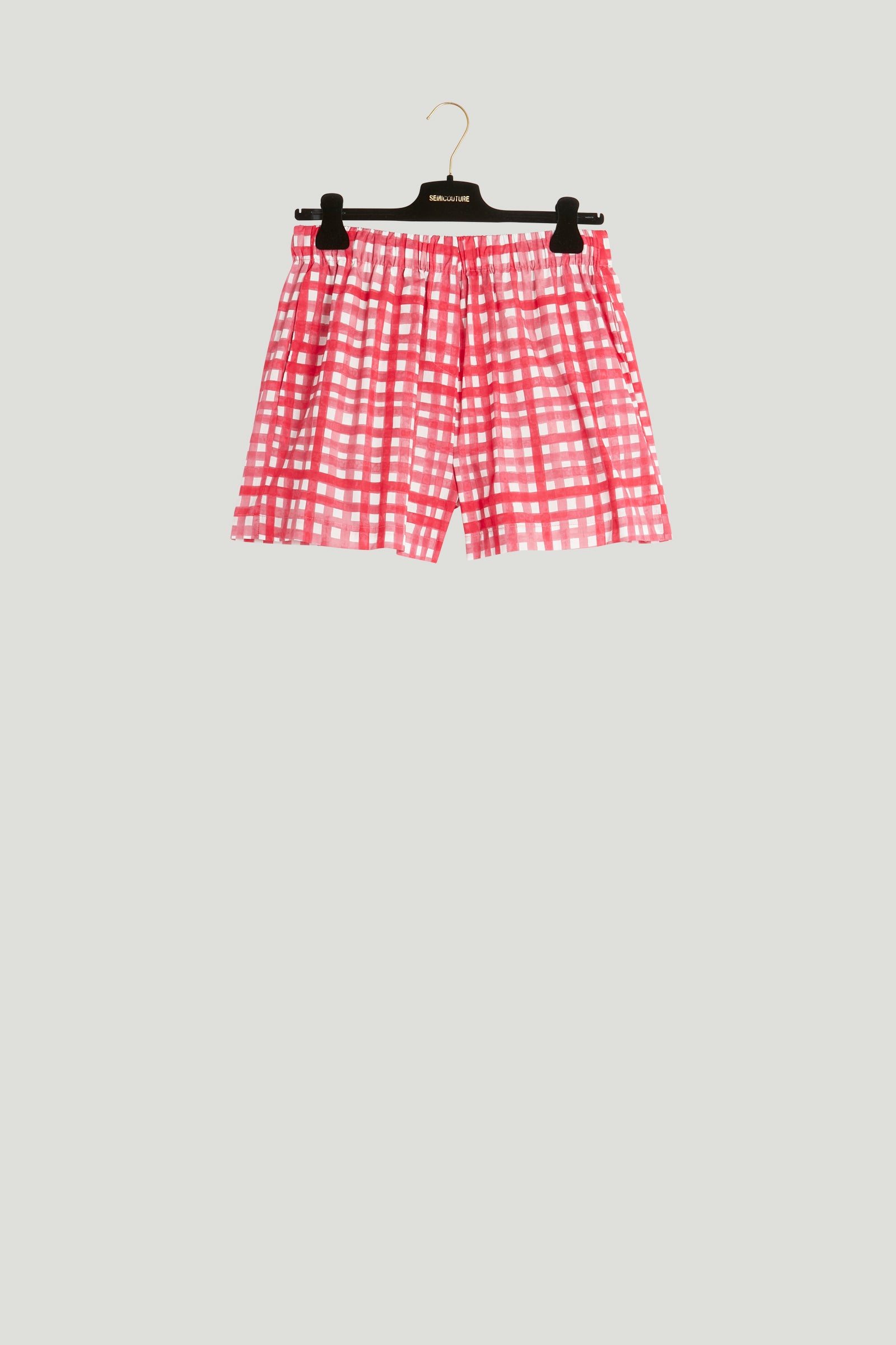 CHECK PRINT SHORTS