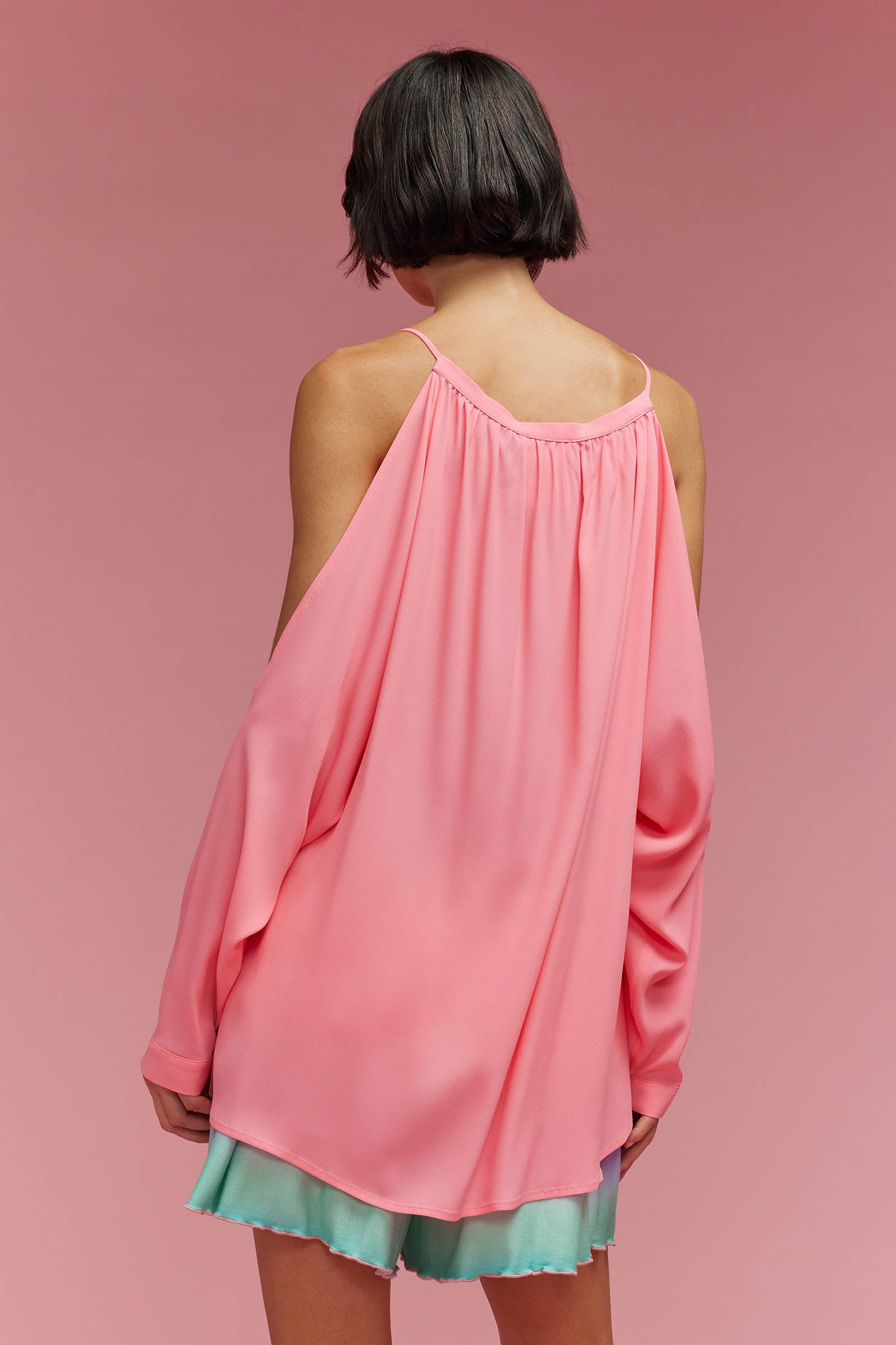 blusa crepe de chine
