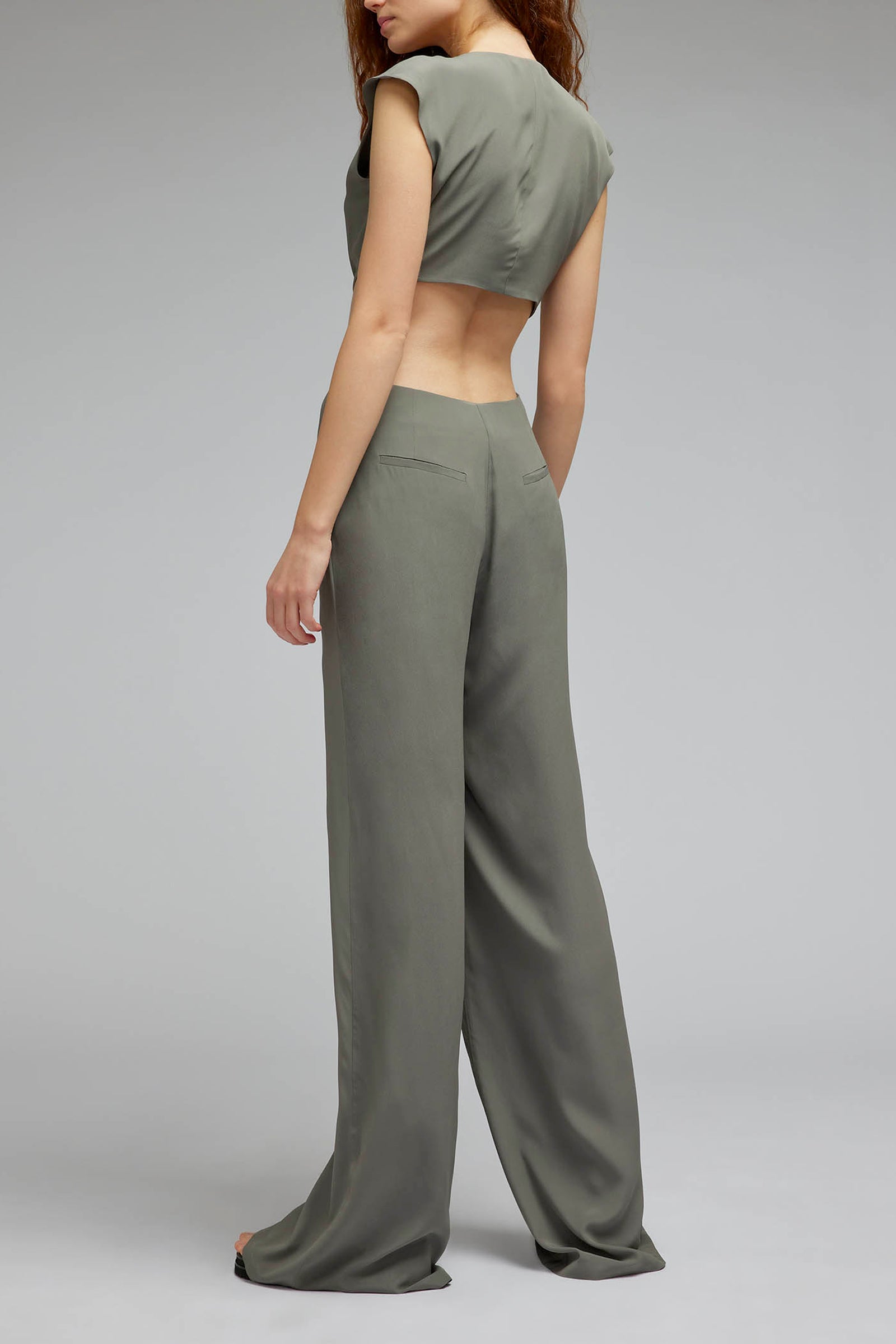 tuta crepe de chine