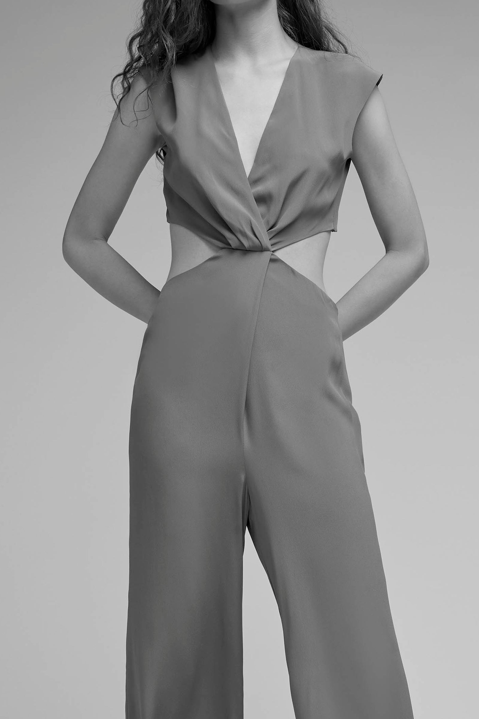 tuta crepe de chine