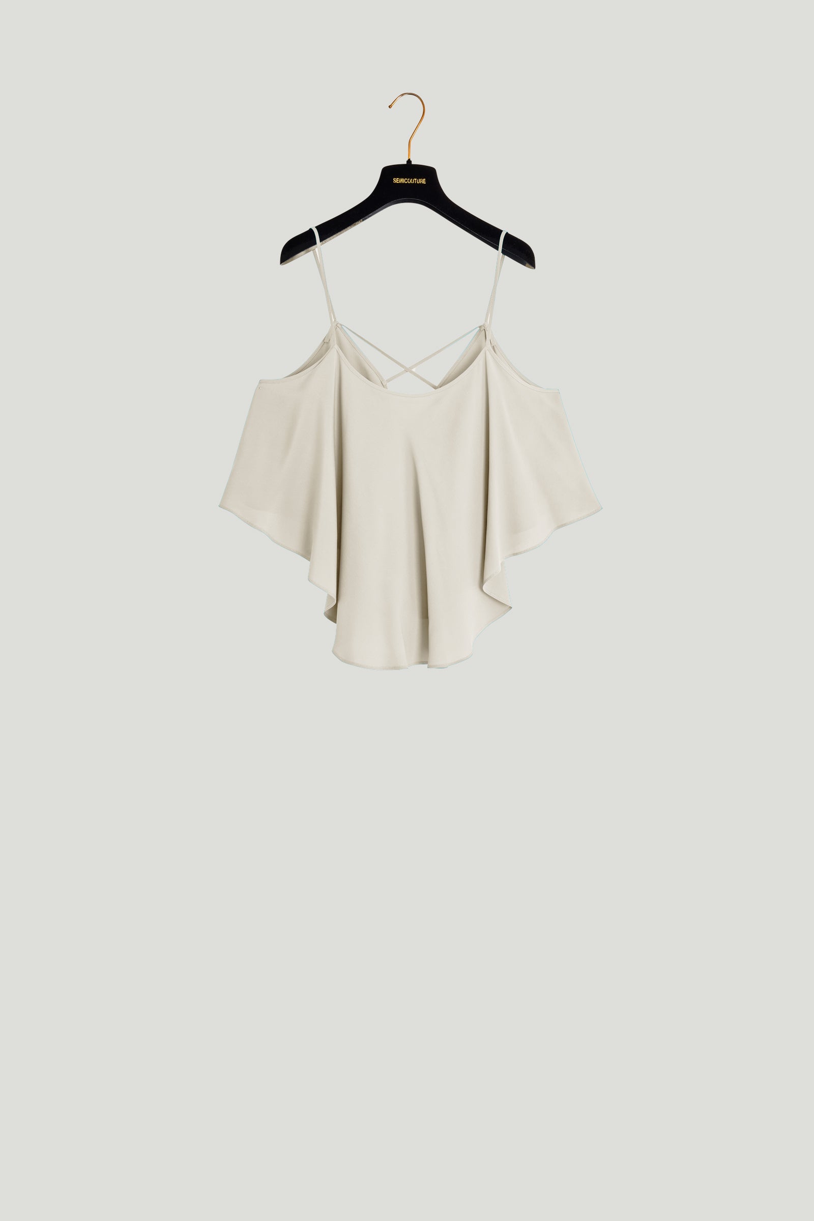 crepe de chine top