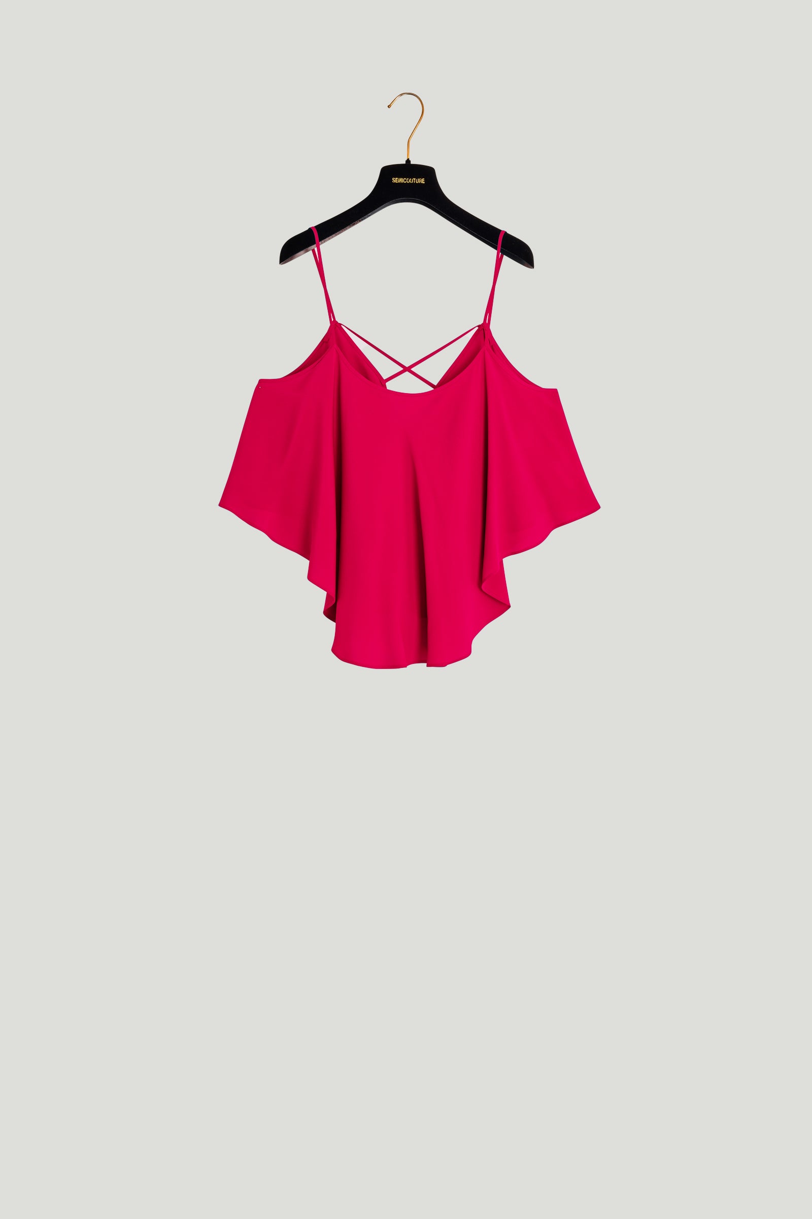 crepe de chine top