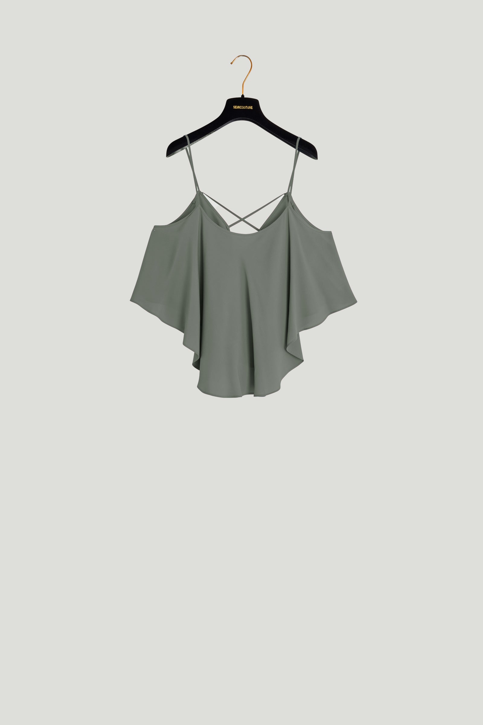 crepe de chine top