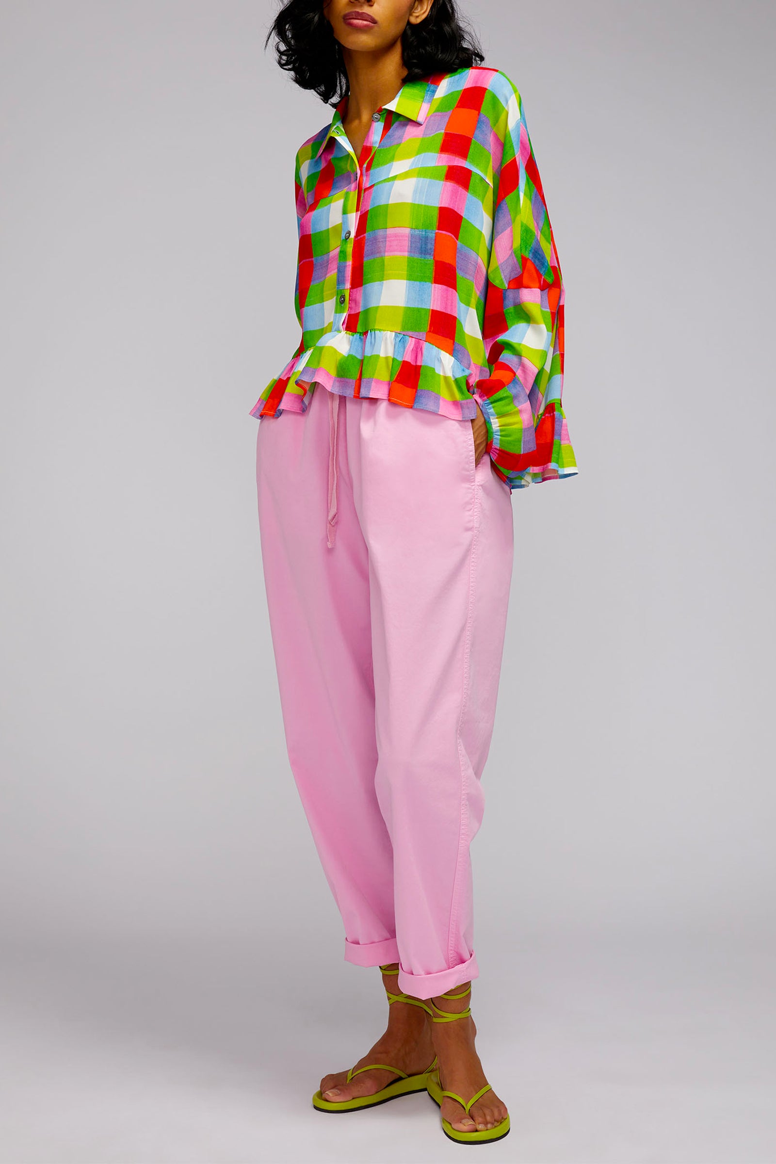 gabardine buddy trousers