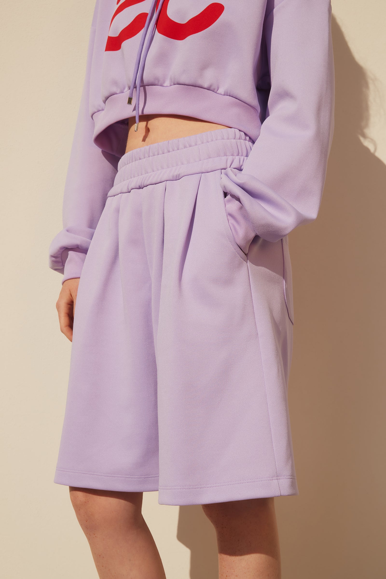 TECHNICAL FLEECE SHORTS