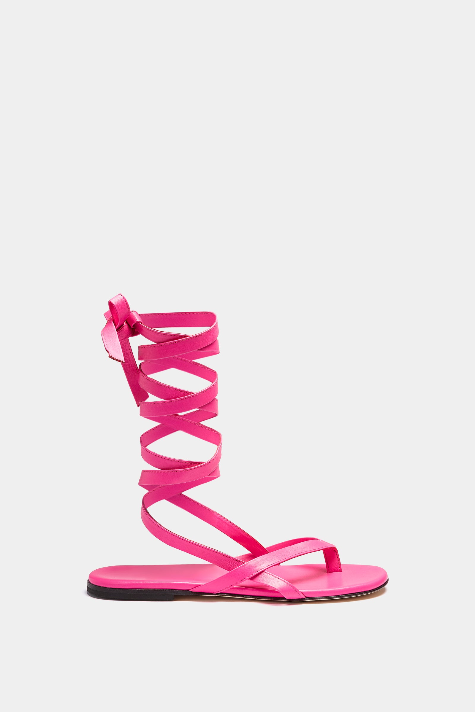 ankle lace-up flip flops