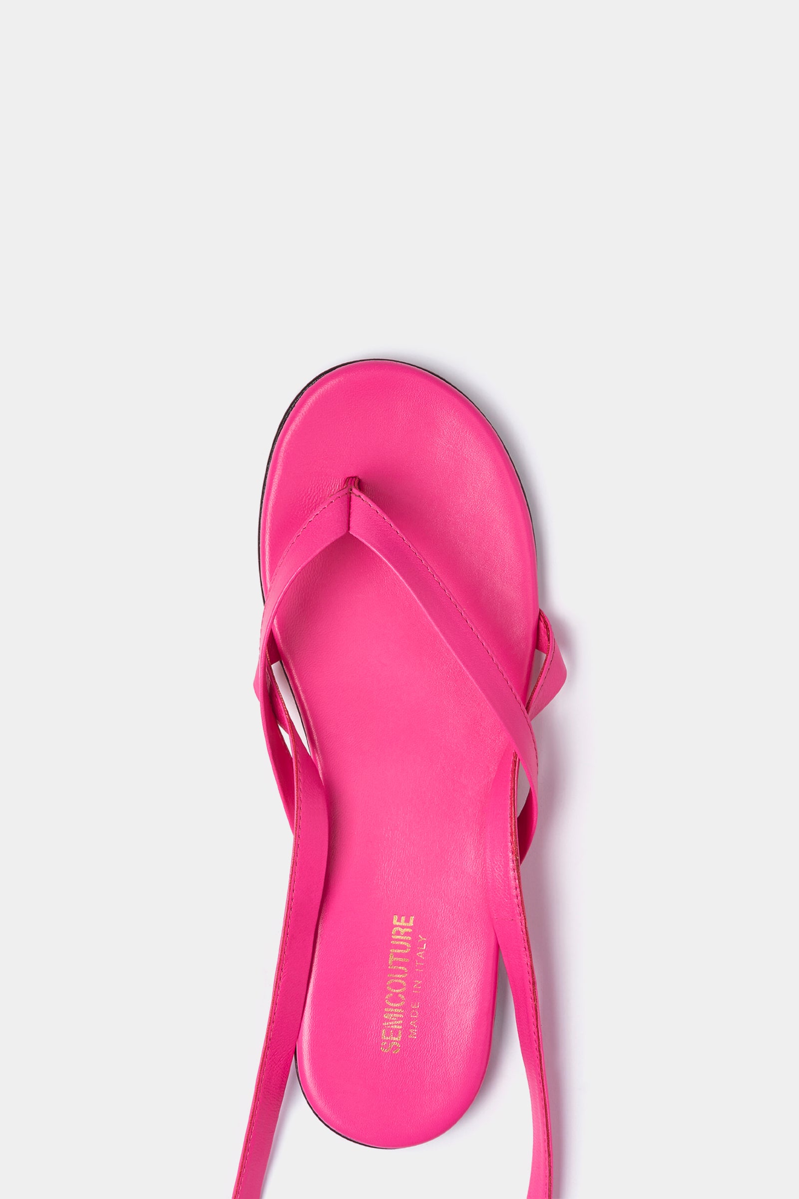 ankle lace-up flip flops