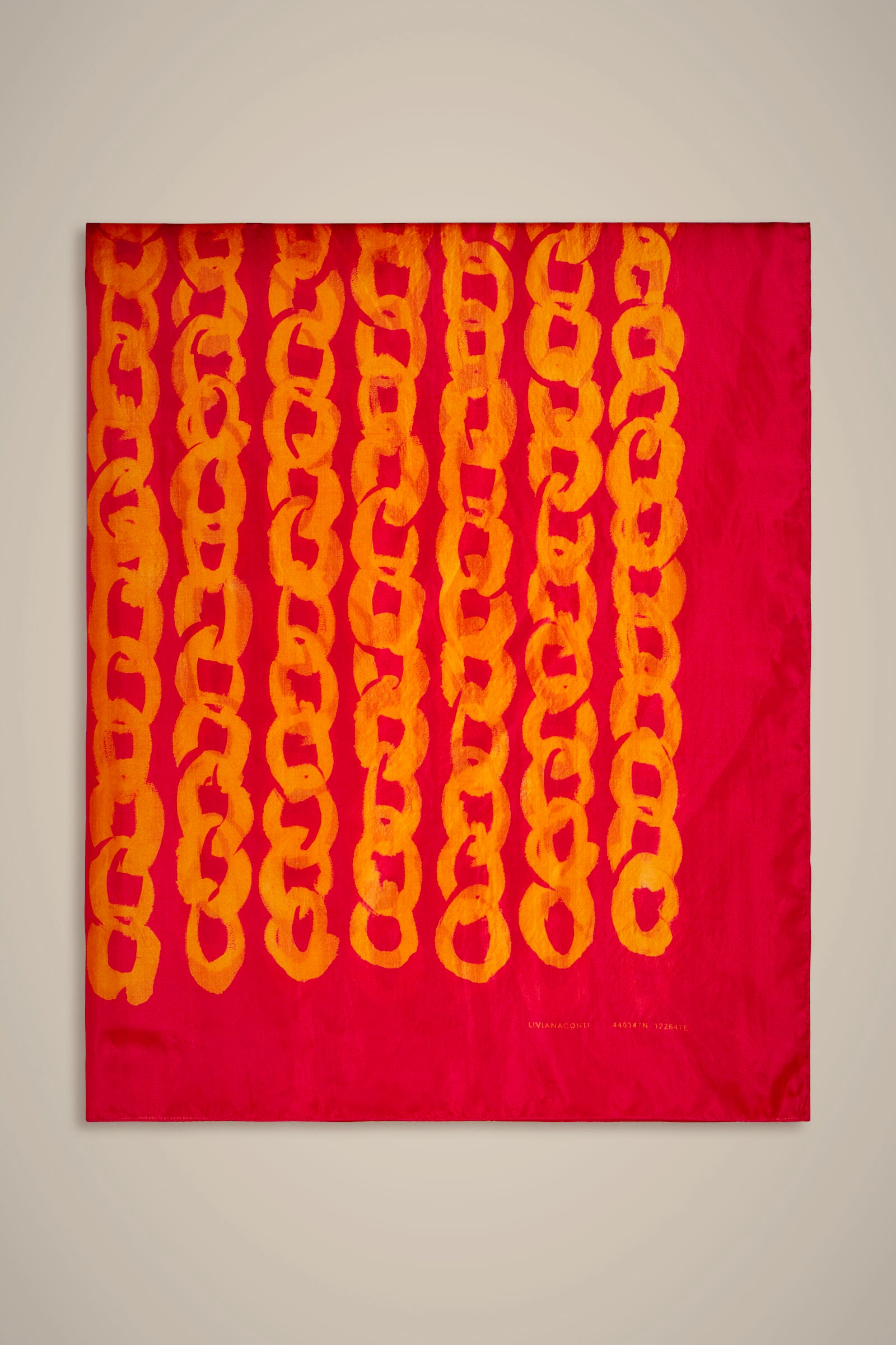 CHAIN PRINT STOLE