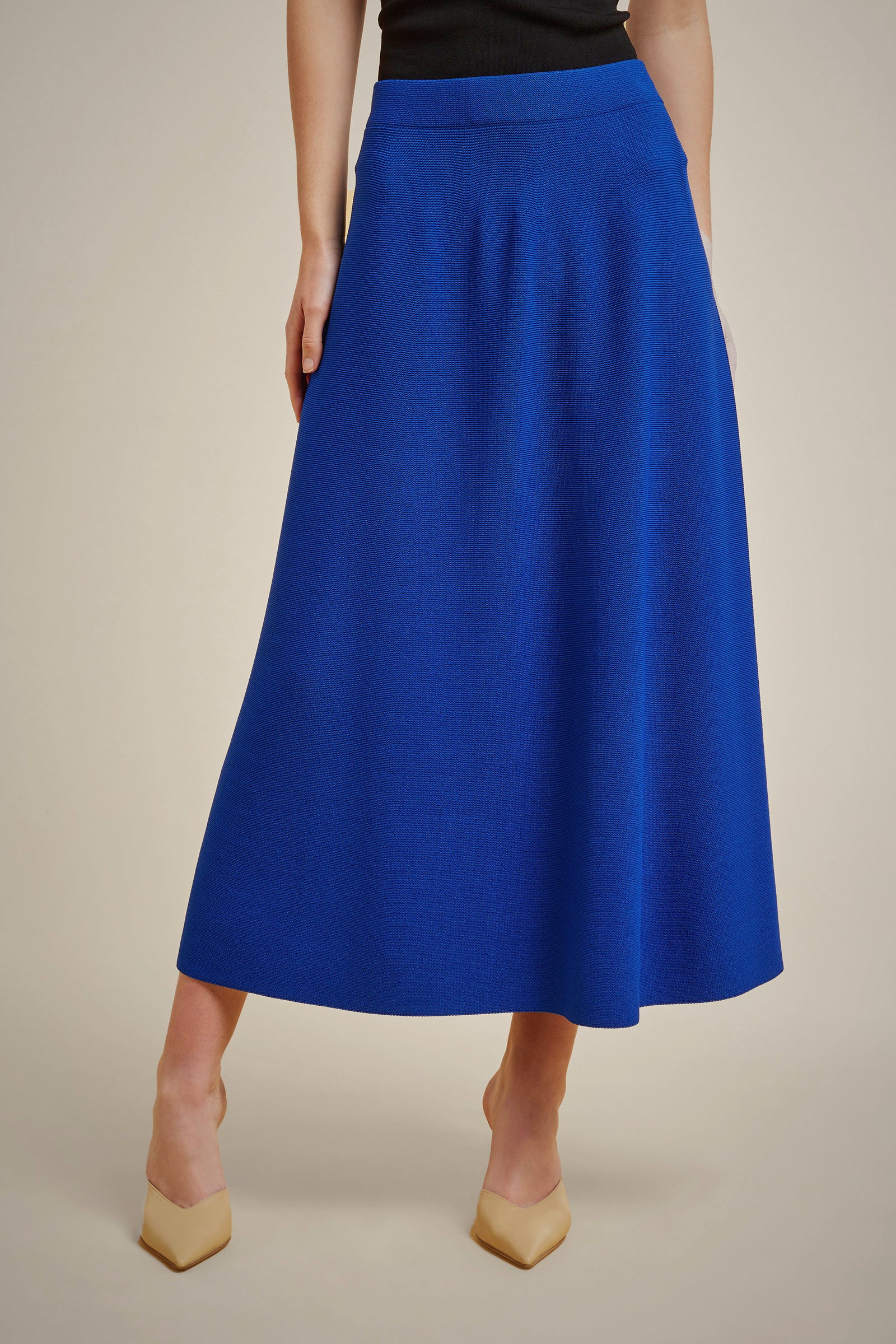 MICRO-PATTERNED SKIRT
