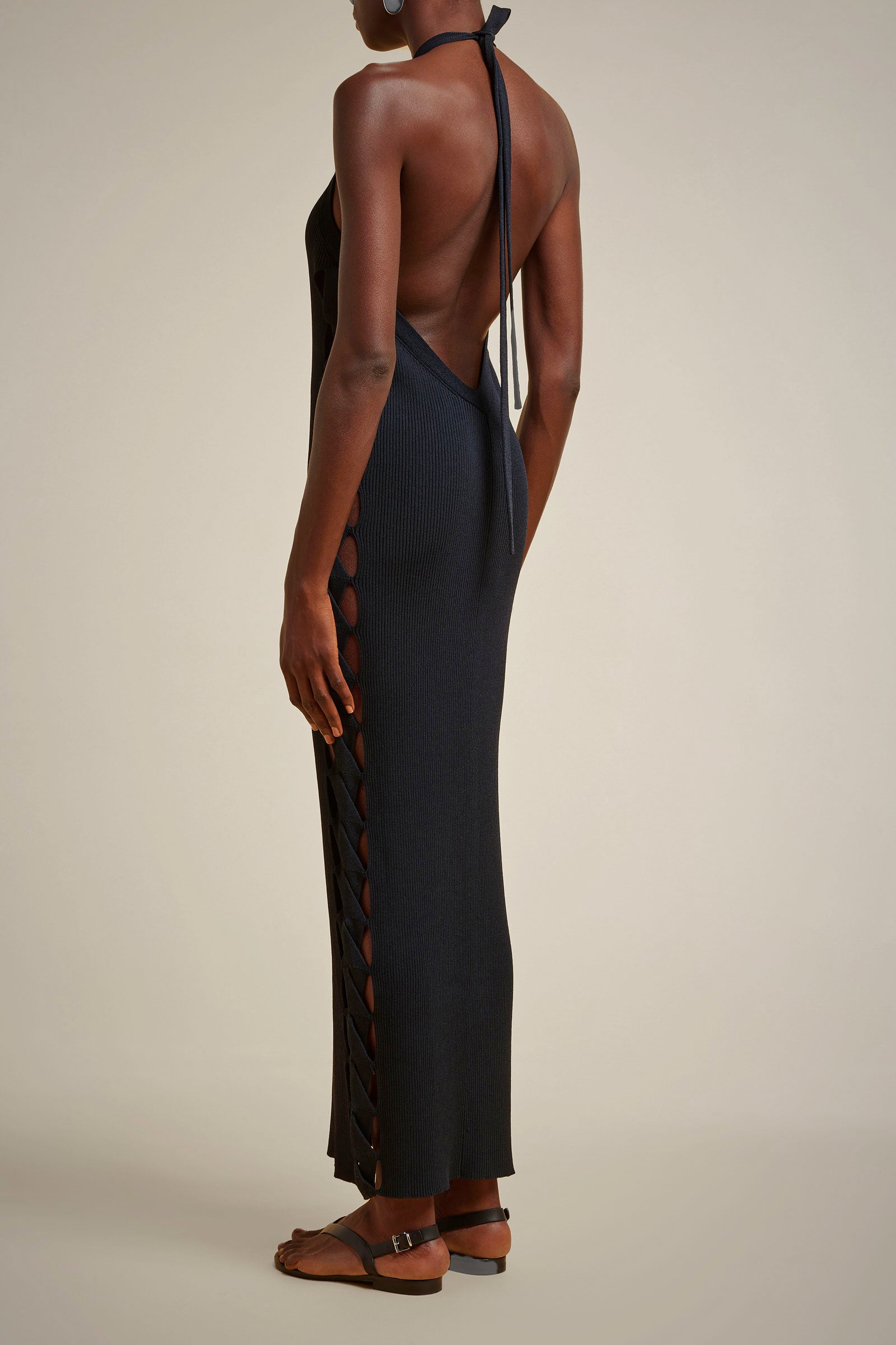 OPEN BACK DRESS