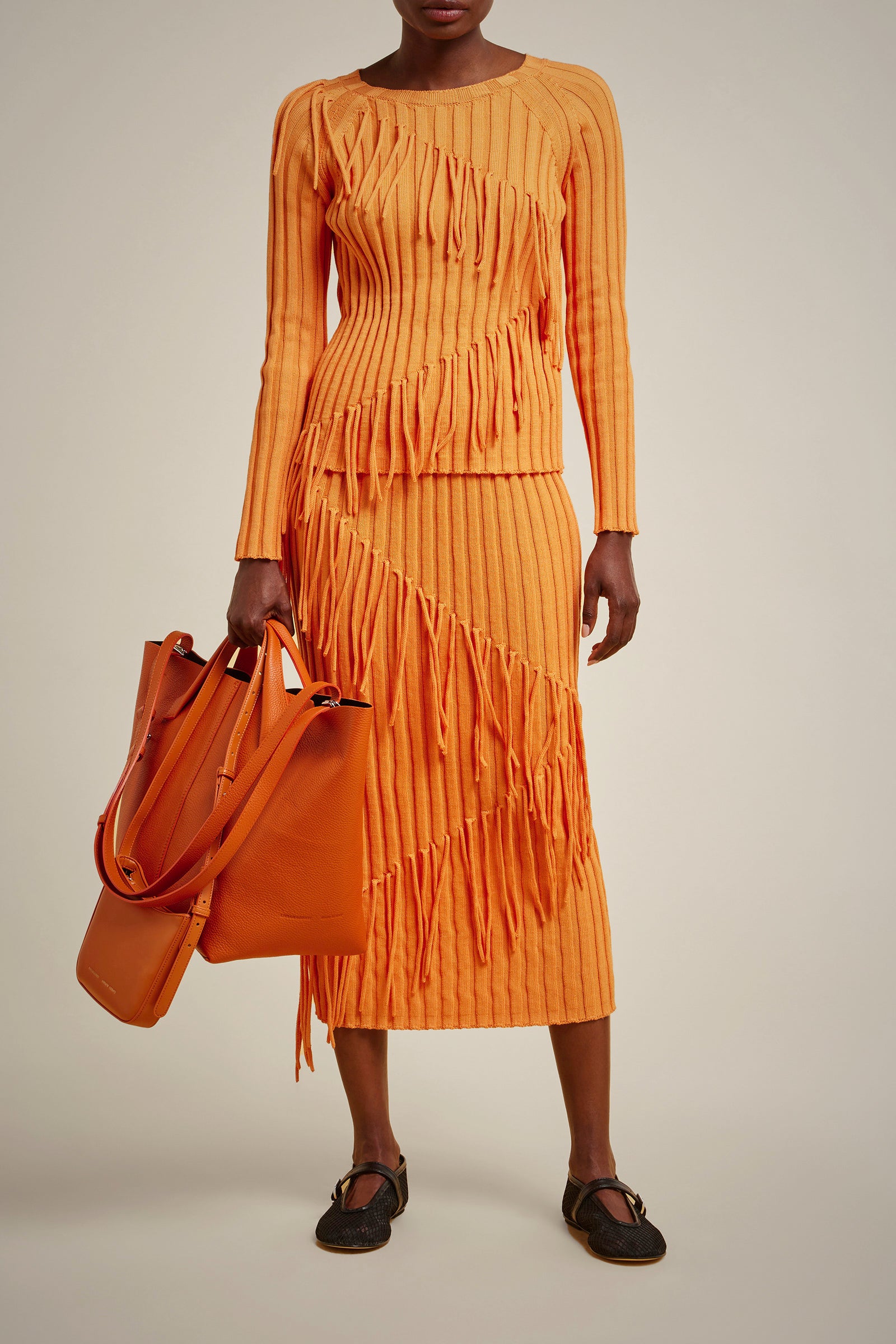 FRINGED SKIRT