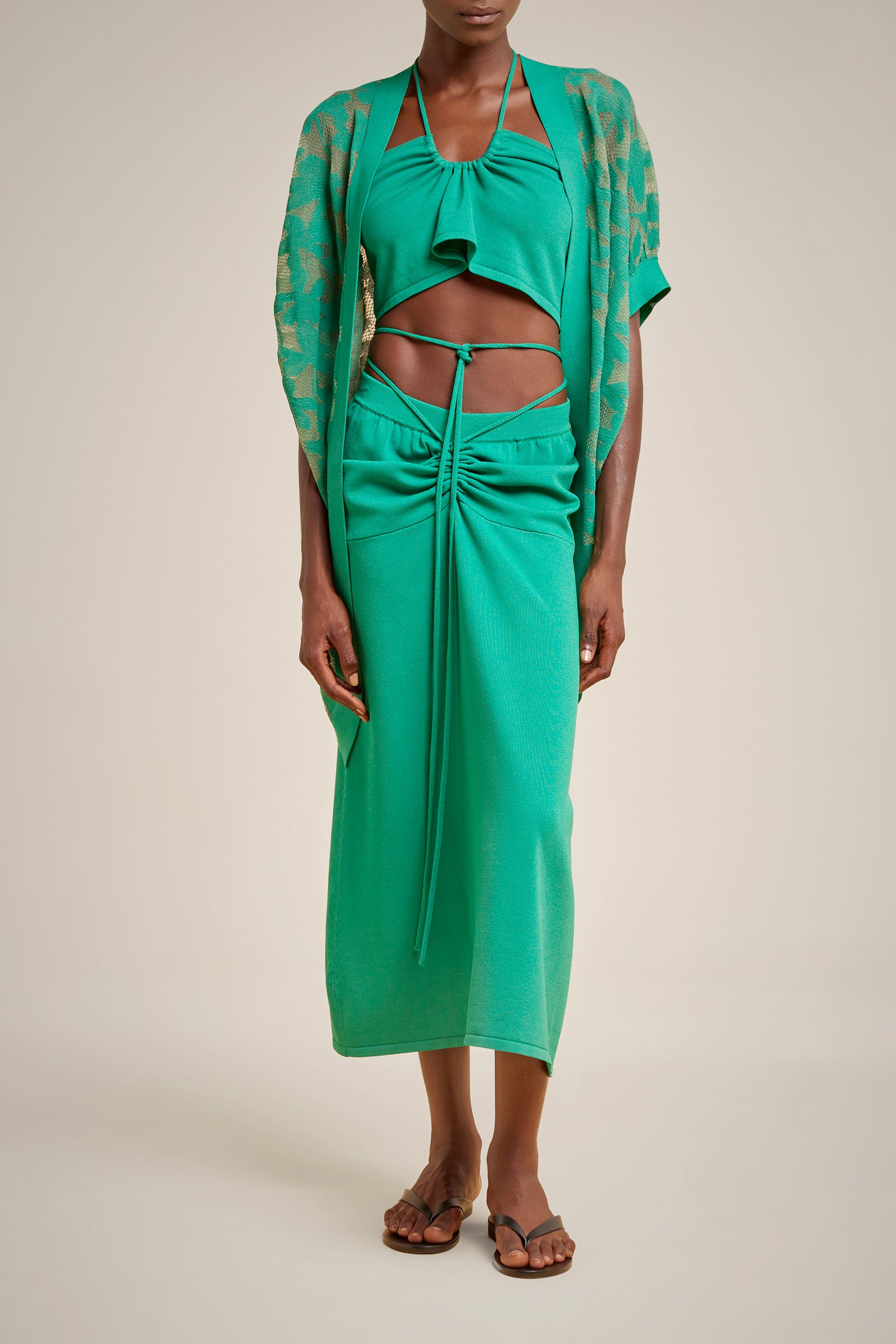 CARDIGAN PIZZO
