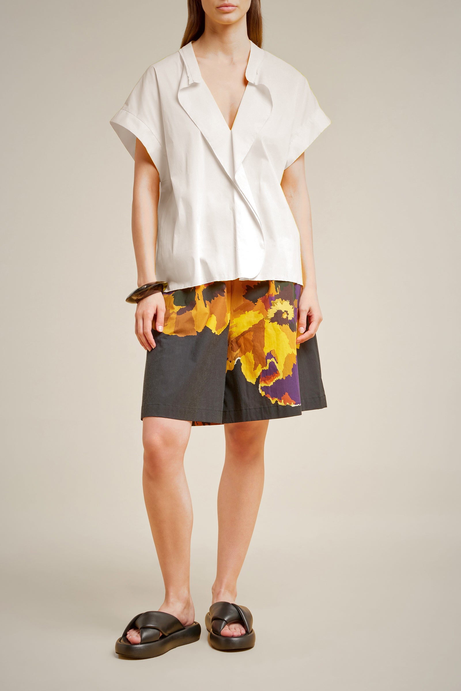 CAMICIA CON VOLANT