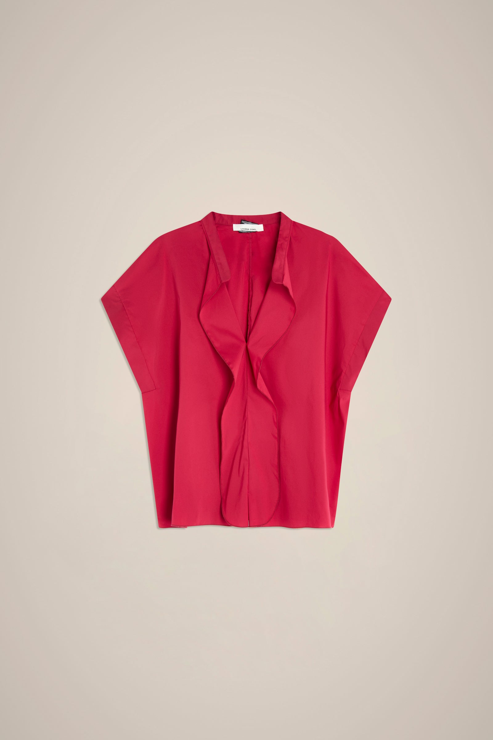 CAMICIA CON VOLANT