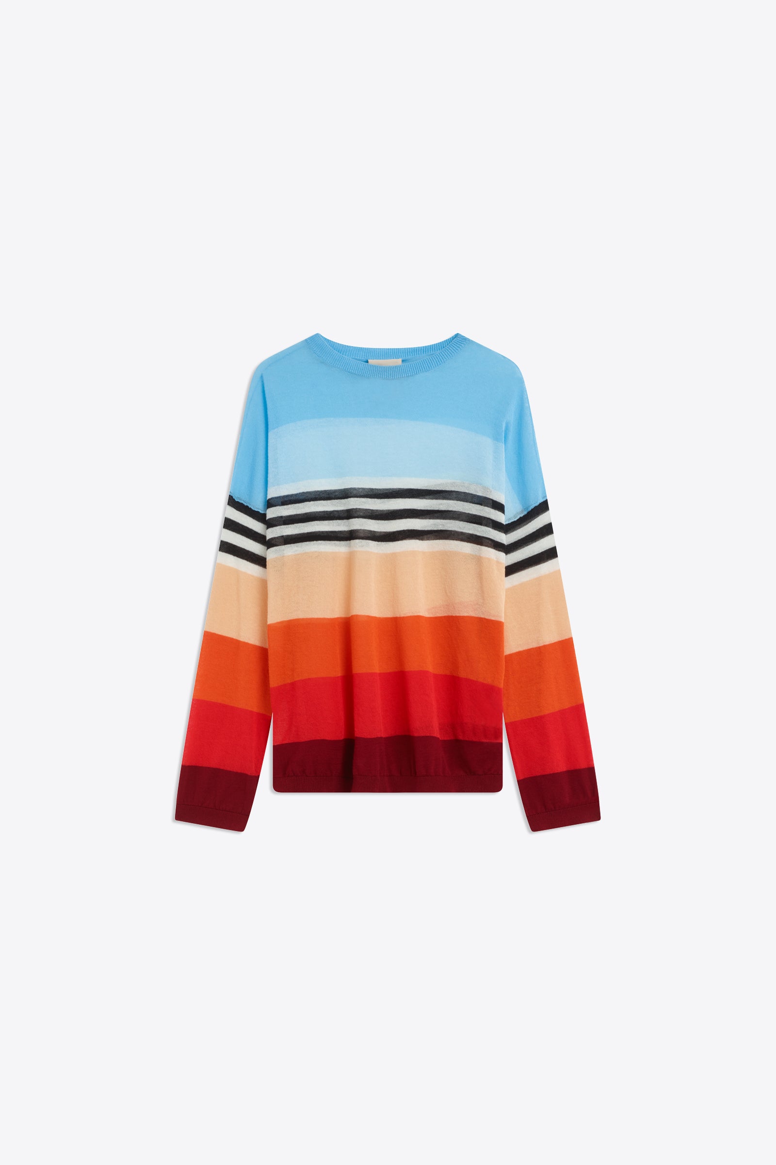 MAGLIA MULTICOLOR MANICA LUNGA