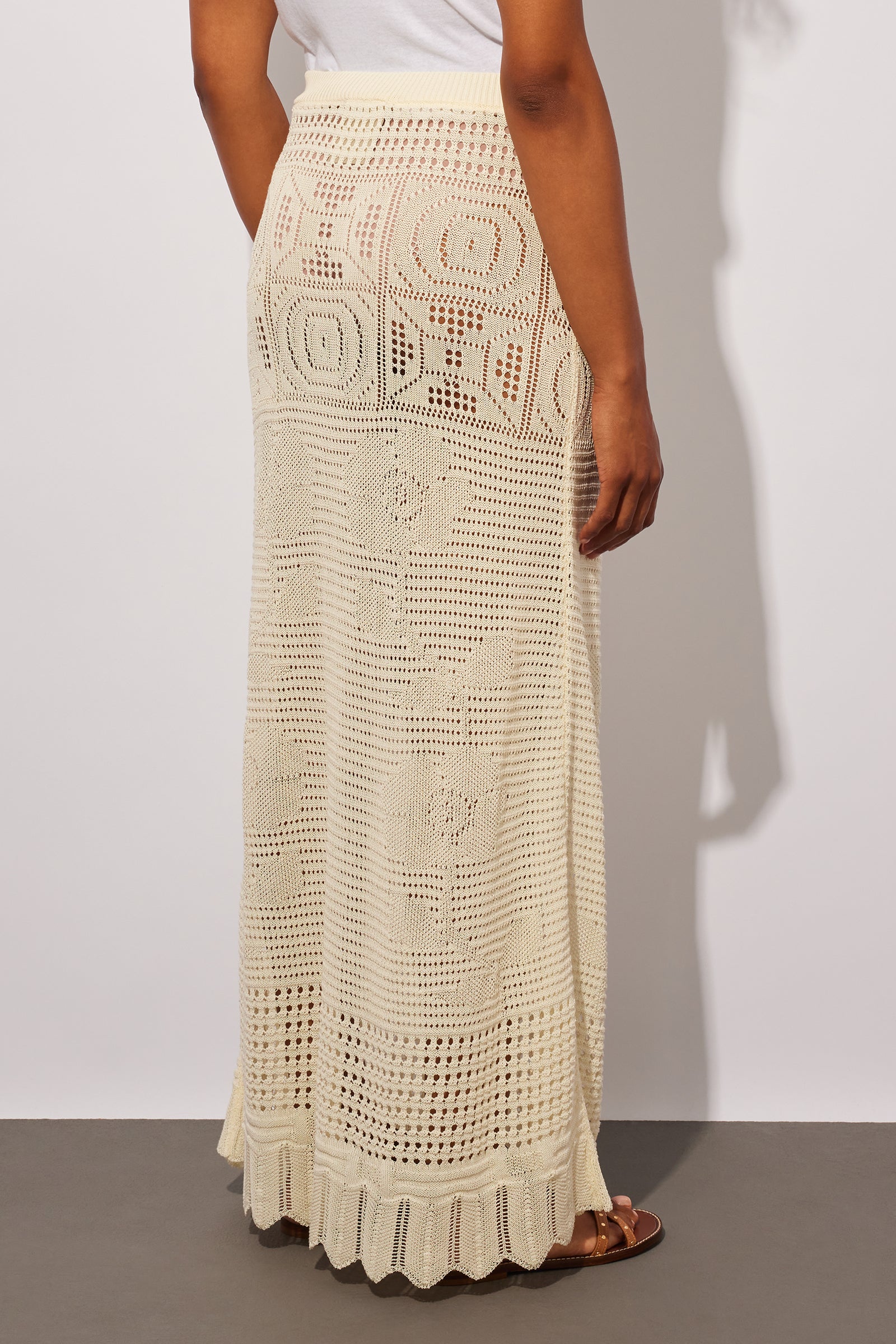 LACE STITCH SKIRT
