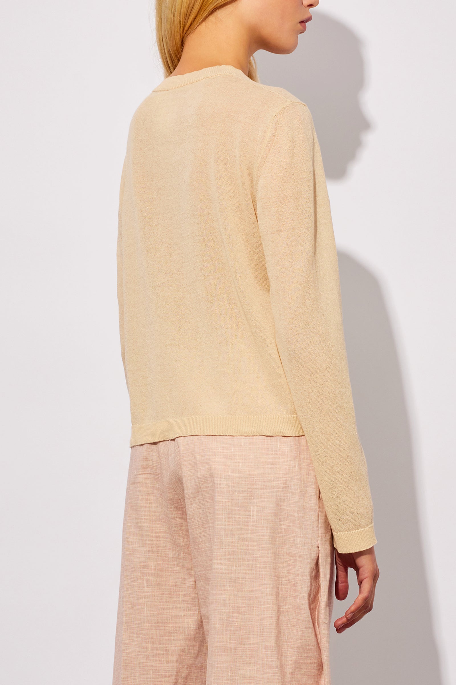 CARDIGAN IN MISTO COTONE LEGGERO