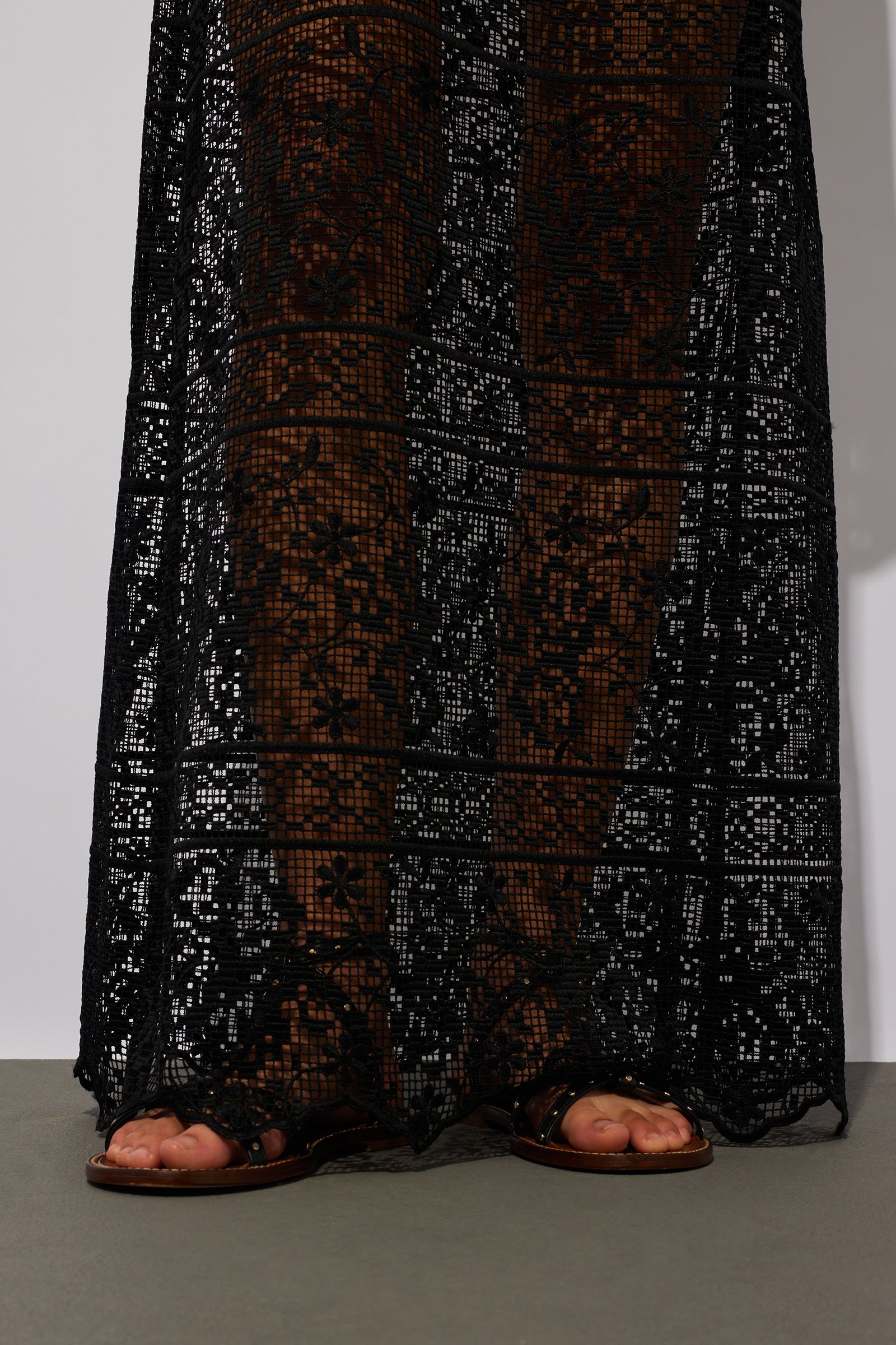 MACRAME' LACE DRESS