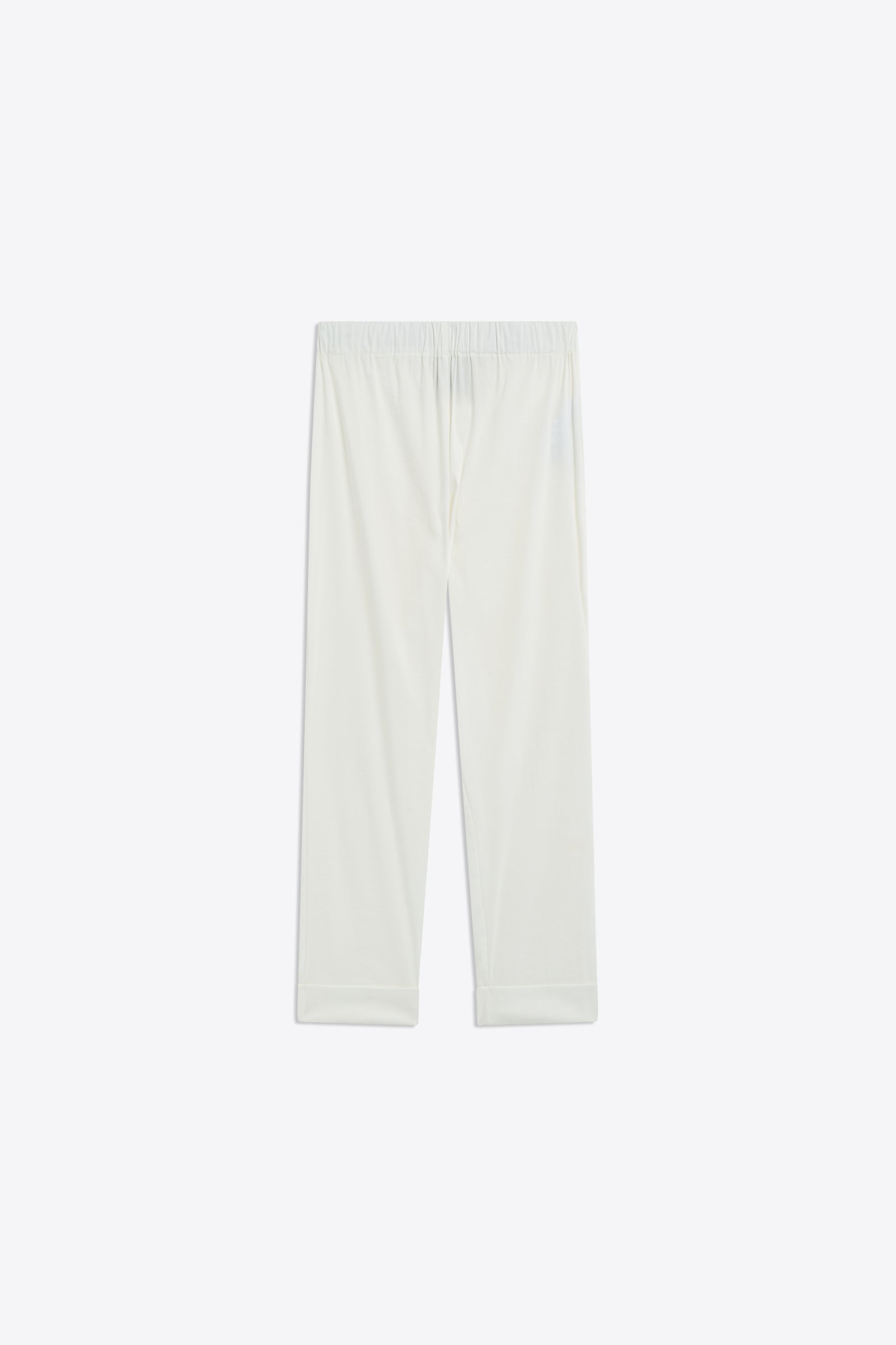 POPLIN TROUSERS WITH ELASTICATED WAIST