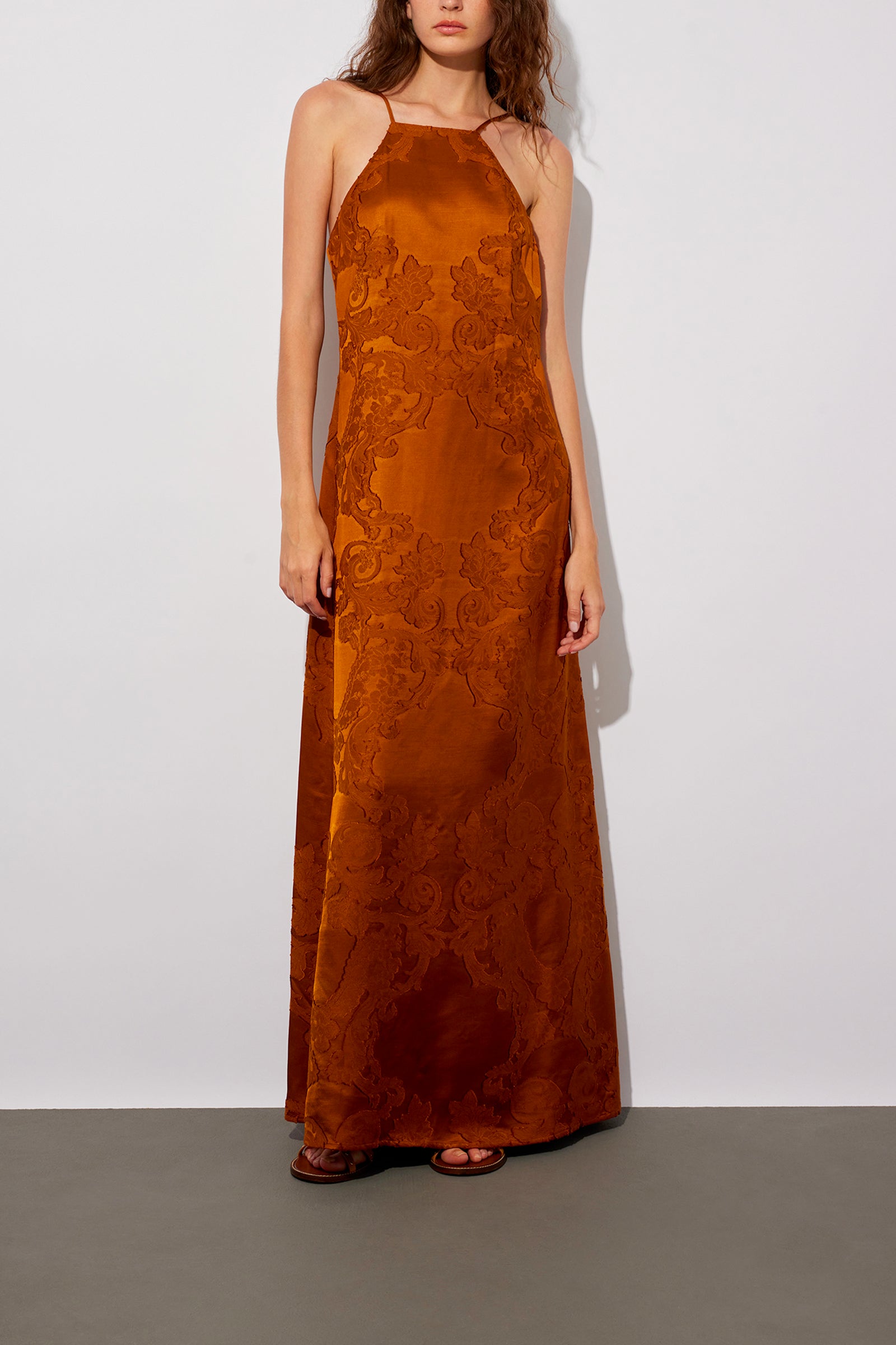 FLUID JACQUARD DRESS