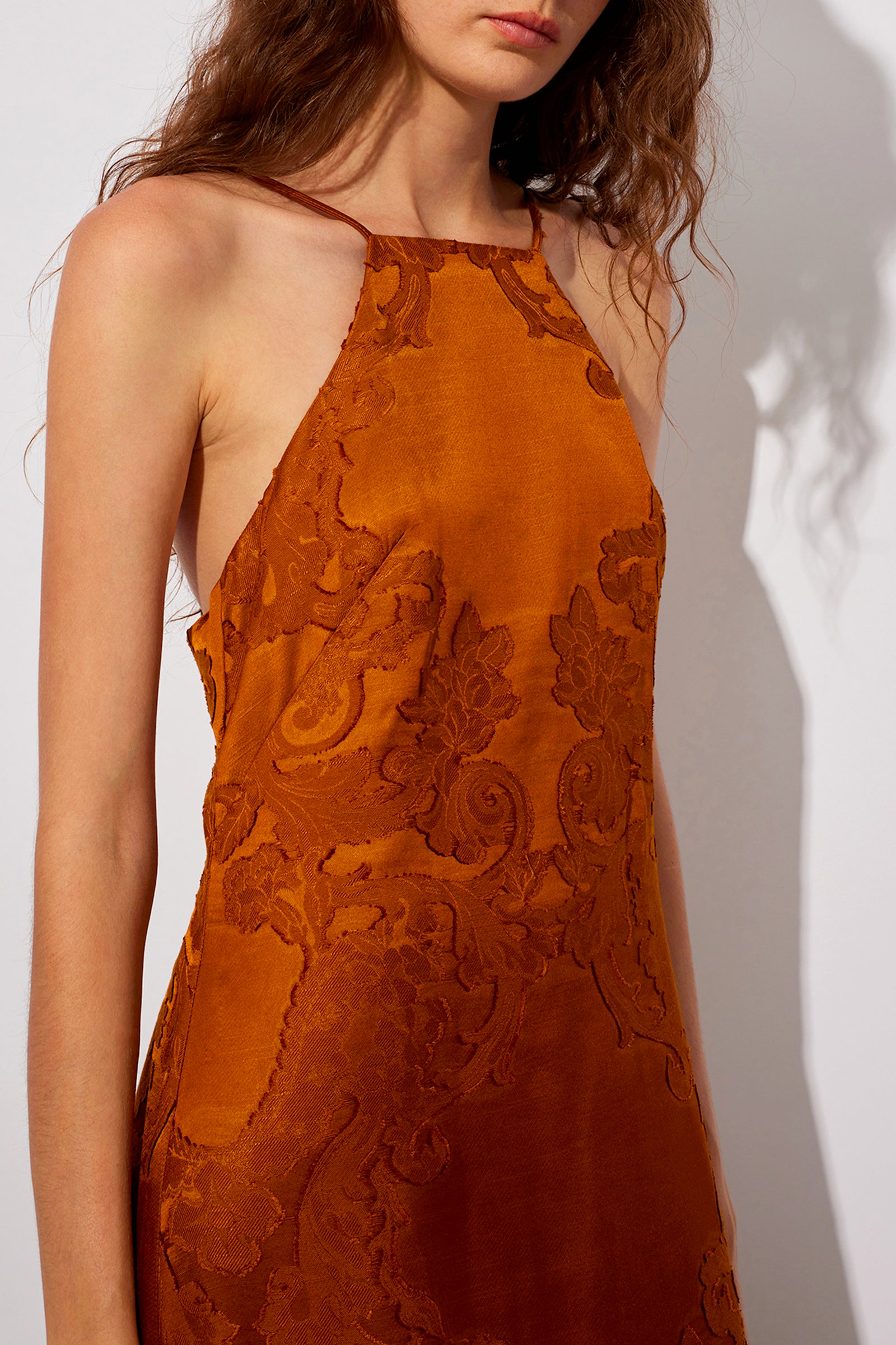 FLUID JACQUARD DRESS