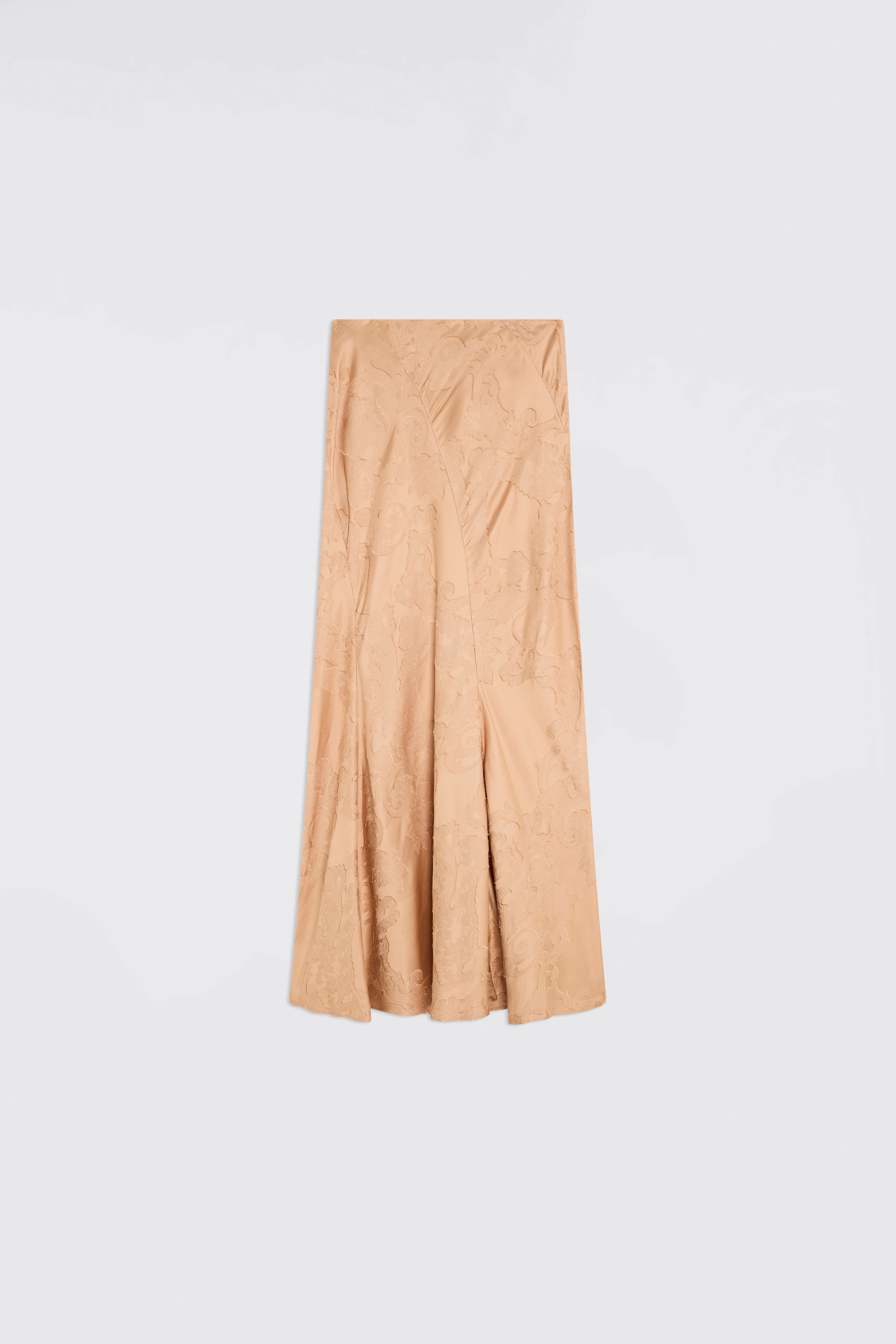 FLUID JACQUARD SKIRT