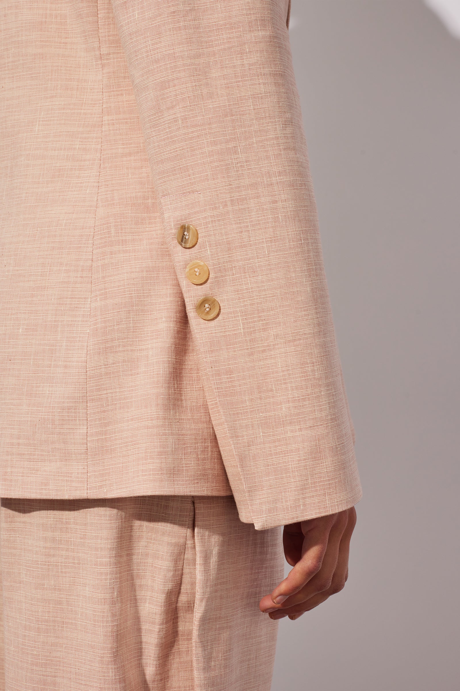 COTTON LINEN CANVAS JACKET