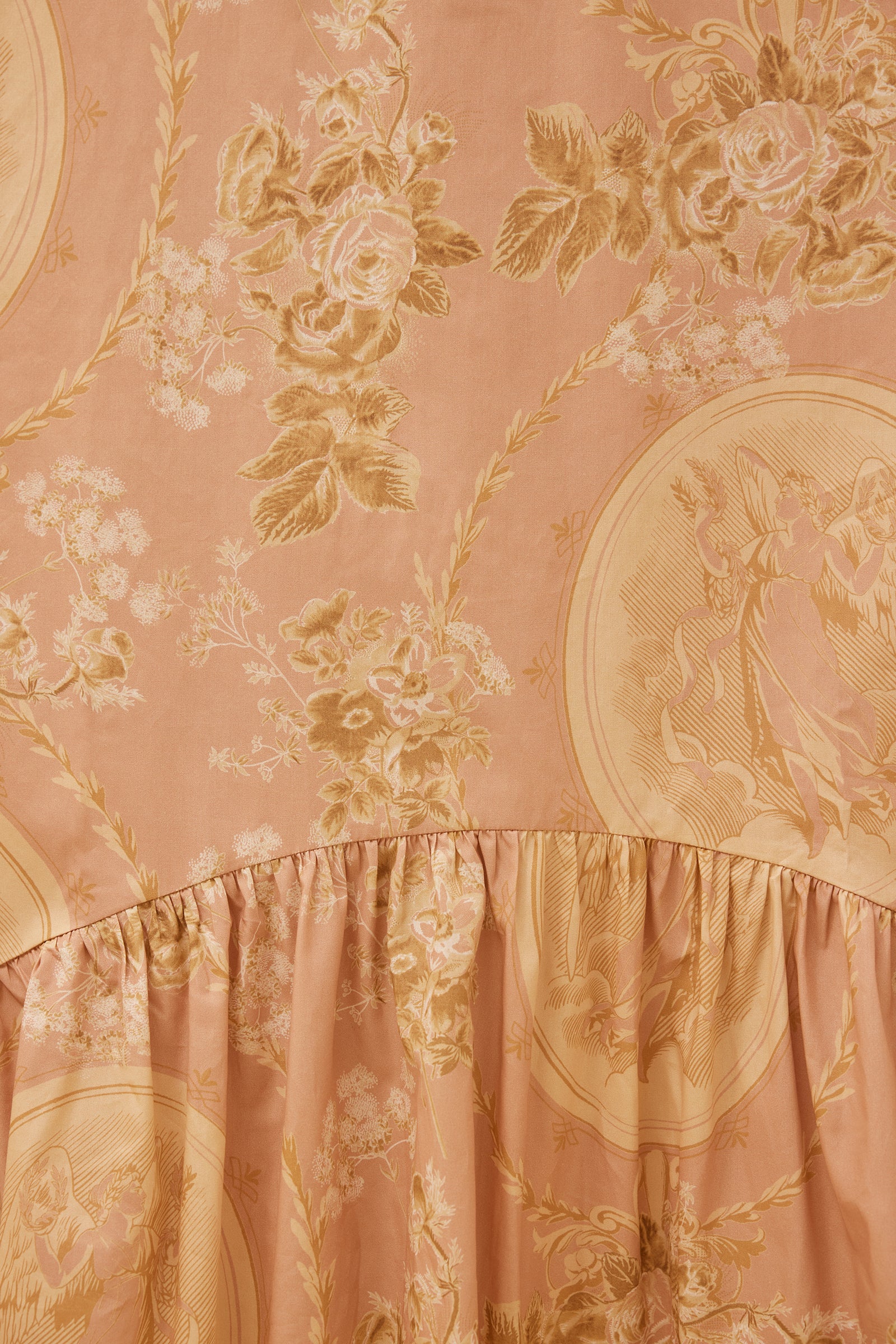 CERAMIC PRINT LONG DRESS