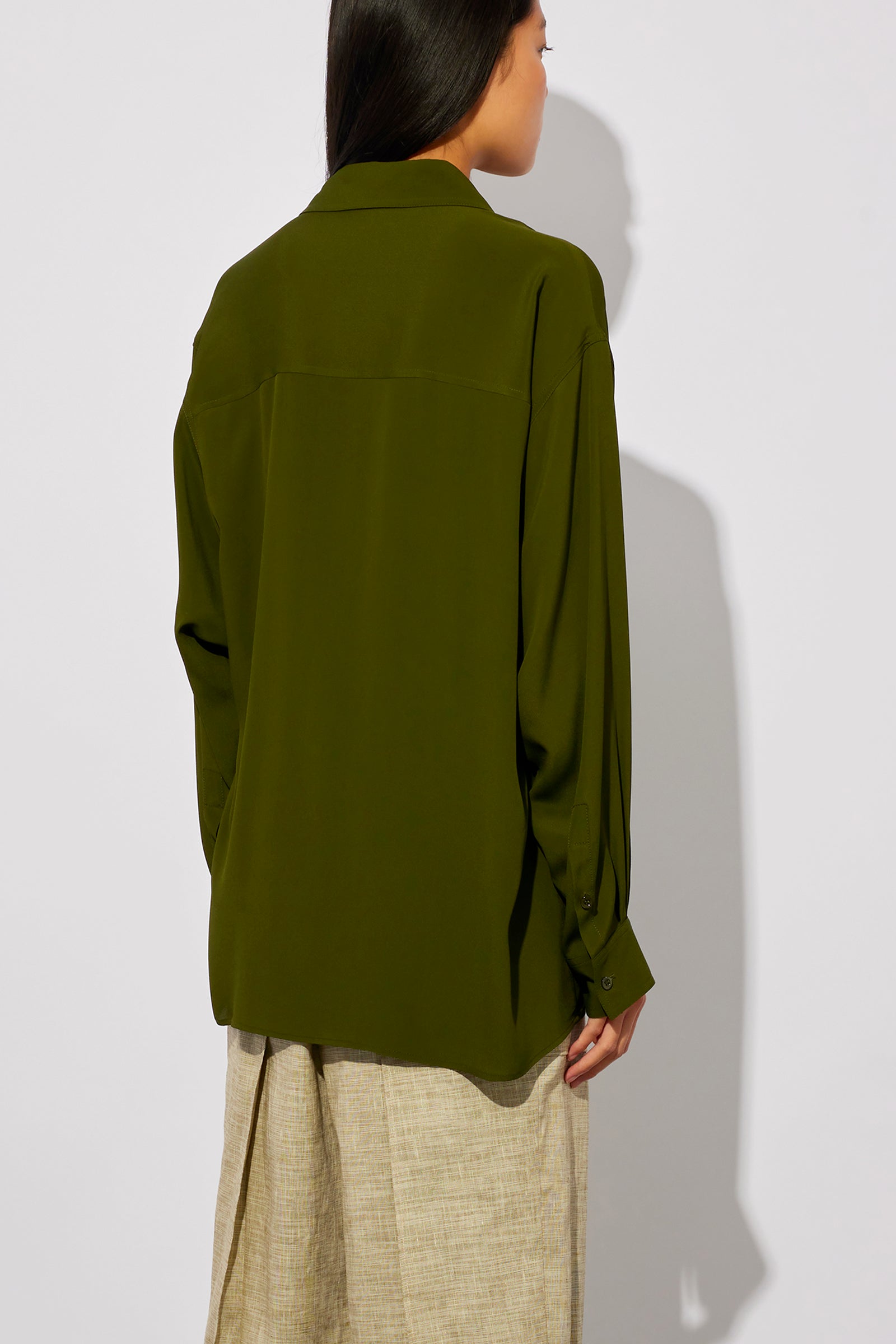 CAMICIA IN CREPE DE CHINE