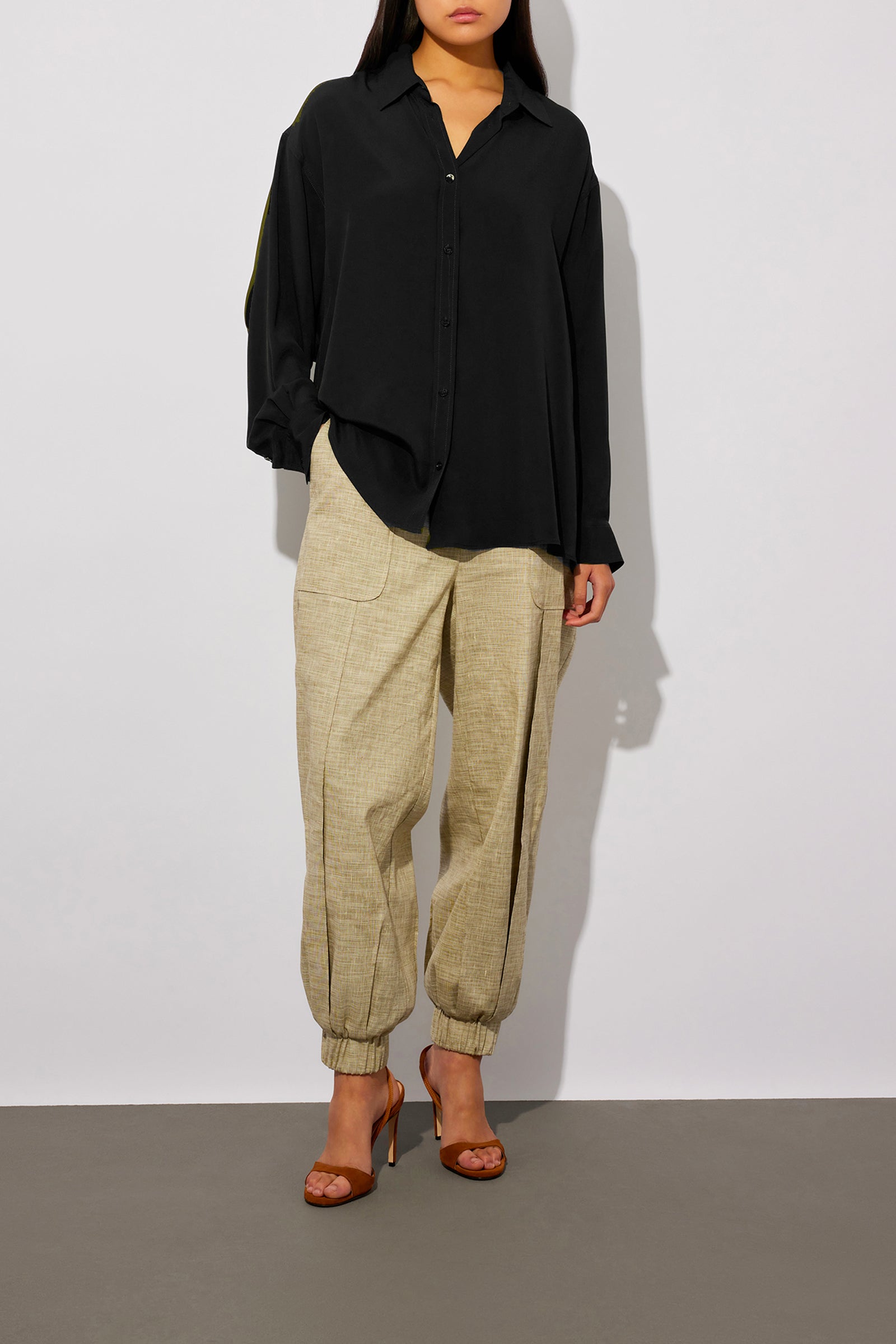 CAMICIA IN CREPE DE CHINE