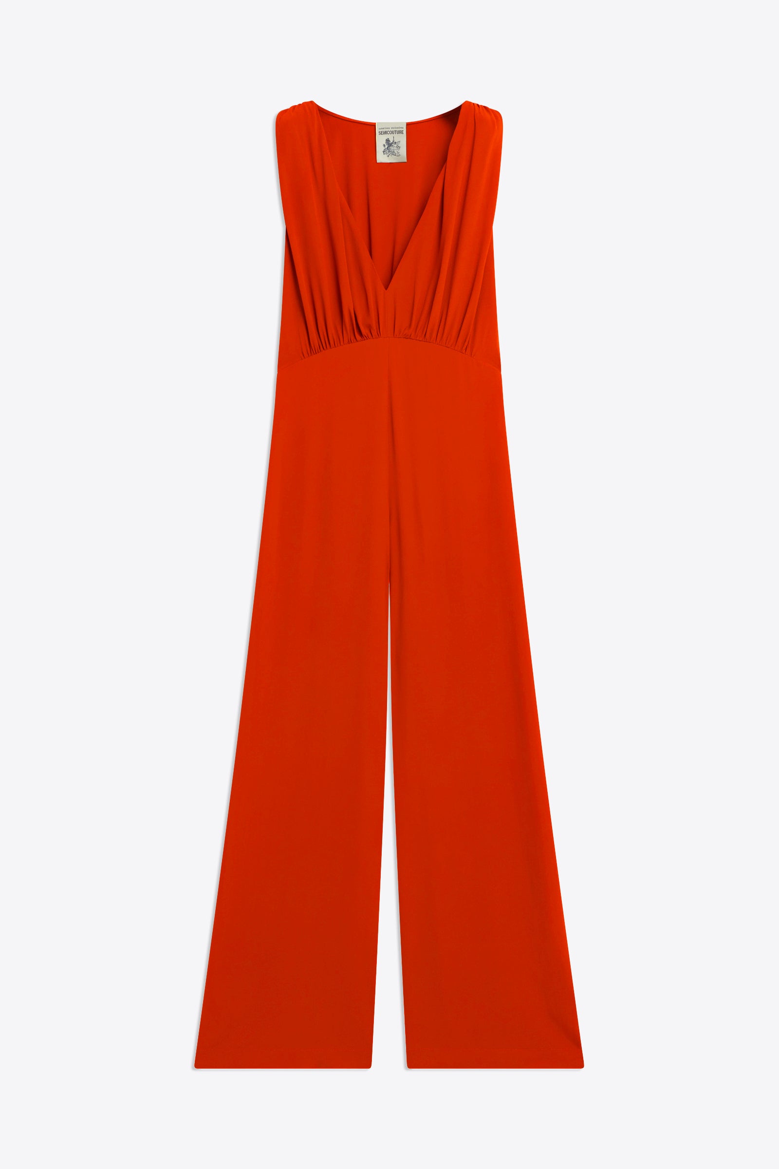 CREPE DE CHINE OVERALL